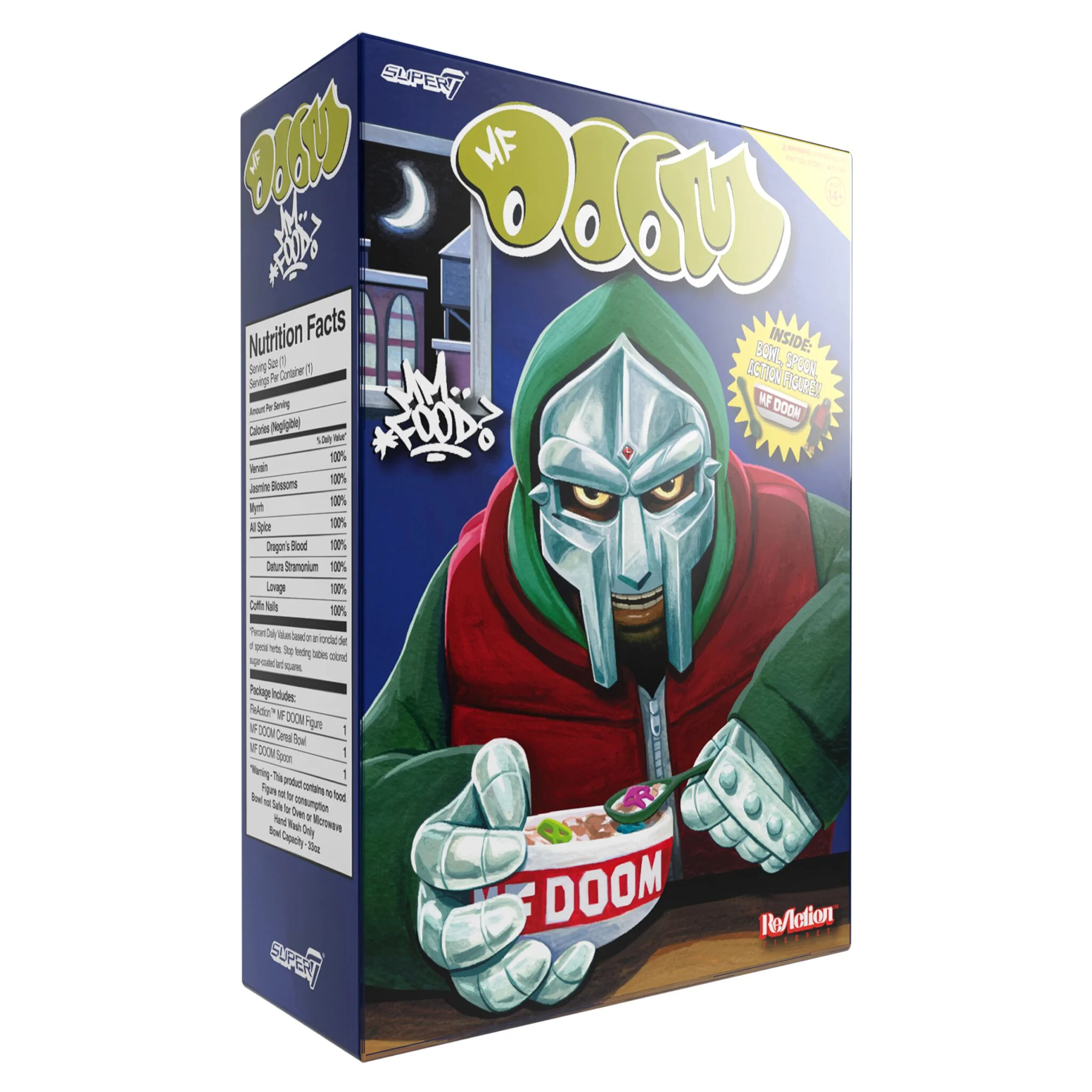 MF DOOM ReAction Figures Wave 02 - MF DOOM (Mm..Food) - Image 8