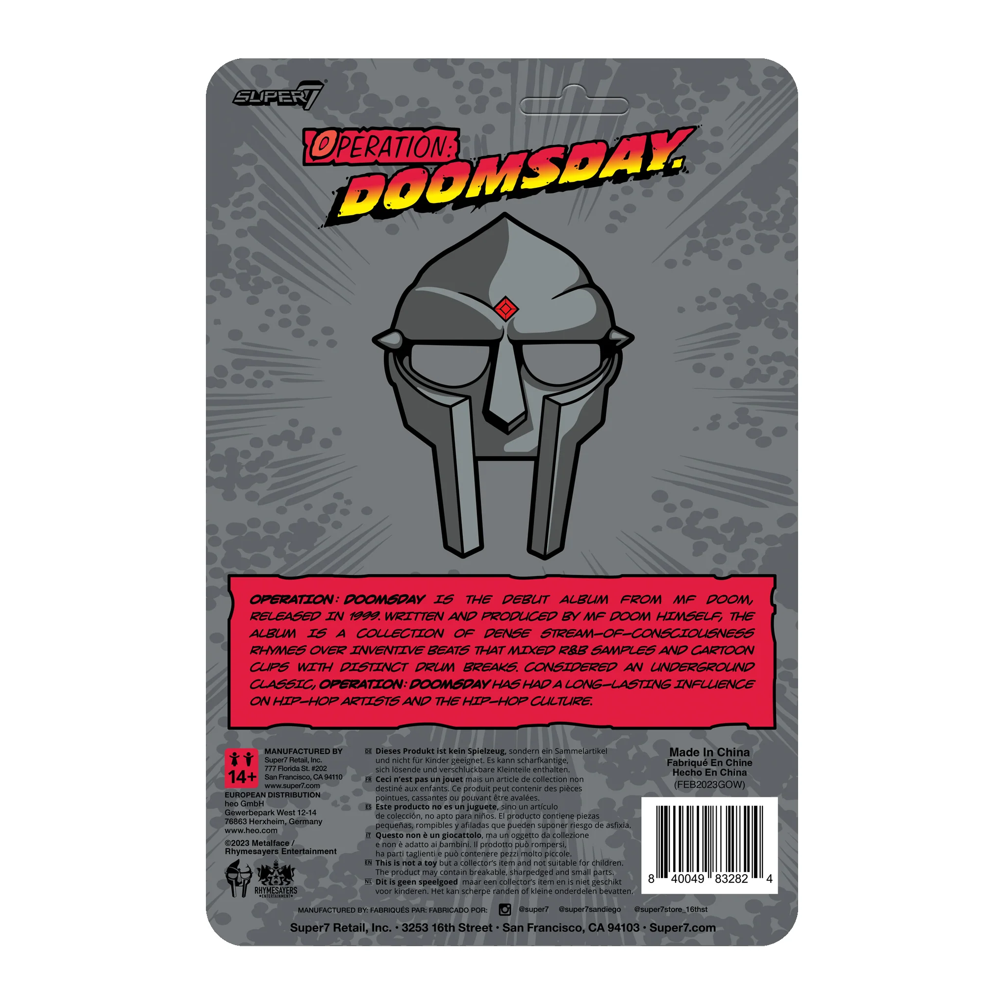 MF Doom ReAction - Operation Doomsday - Image 4