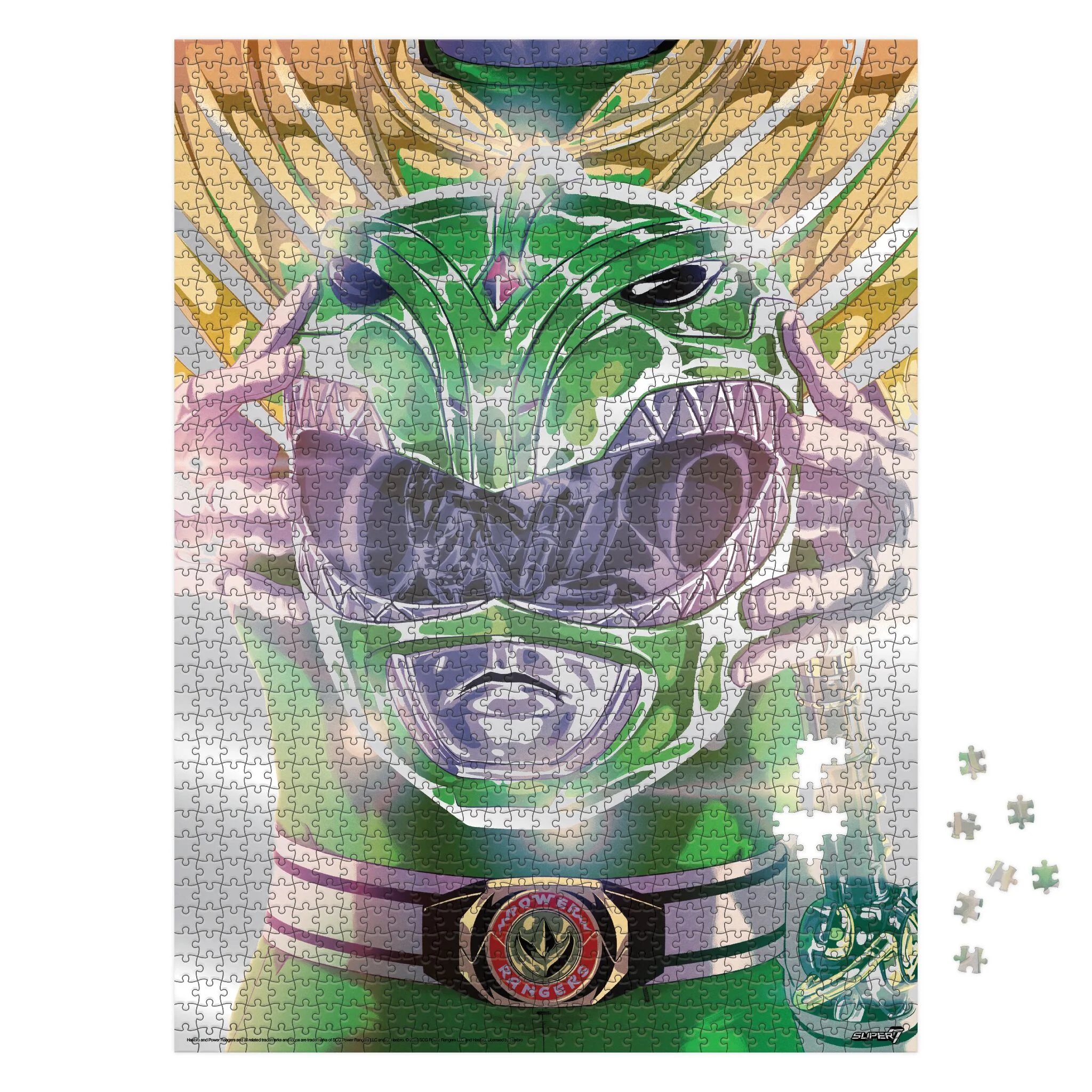 Mighty Morphin Power Rangers Puzzles - Green Ranger - Image 3
