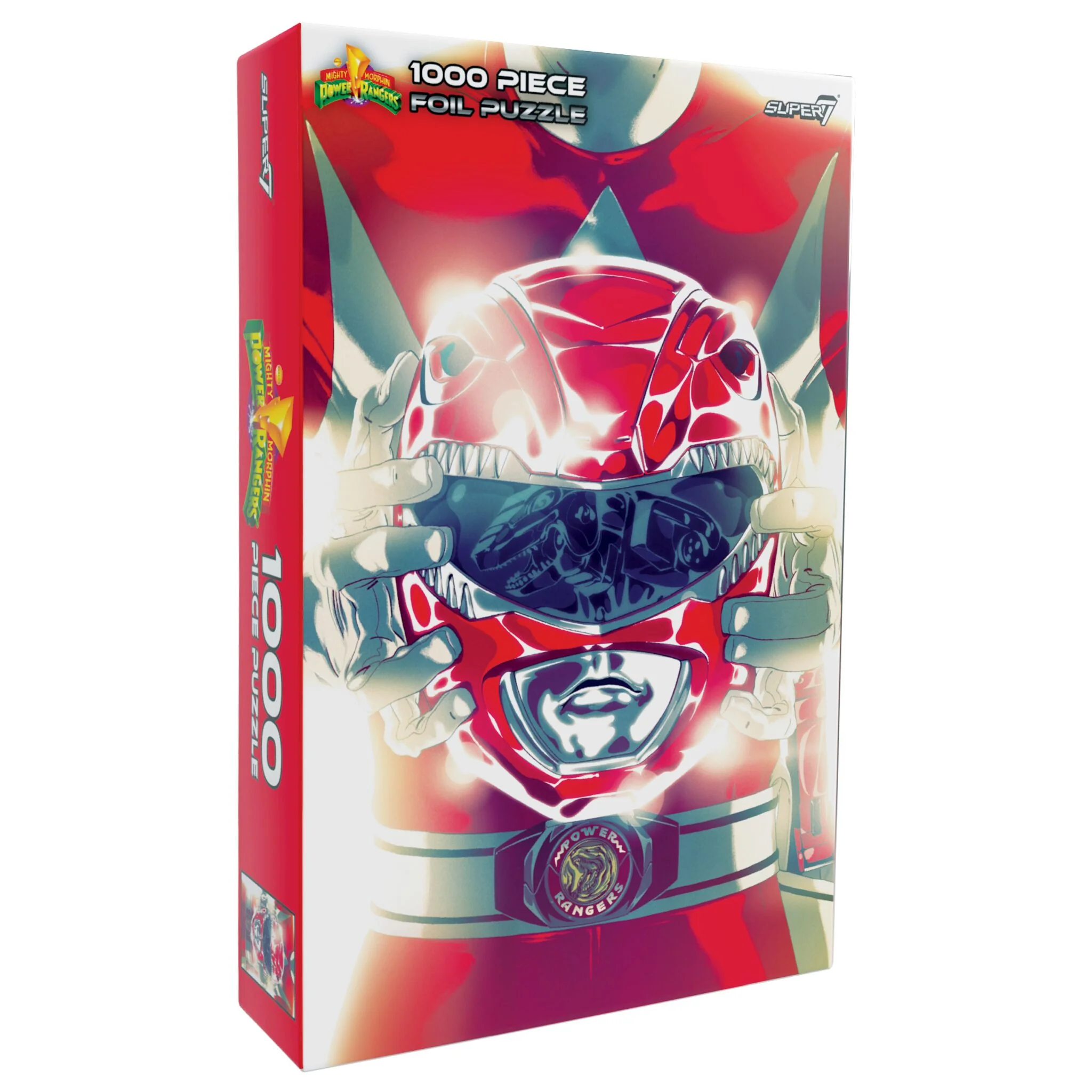 Mighty Morphin Power Ranger - Red Ranger Foil Puzzle - Image 2