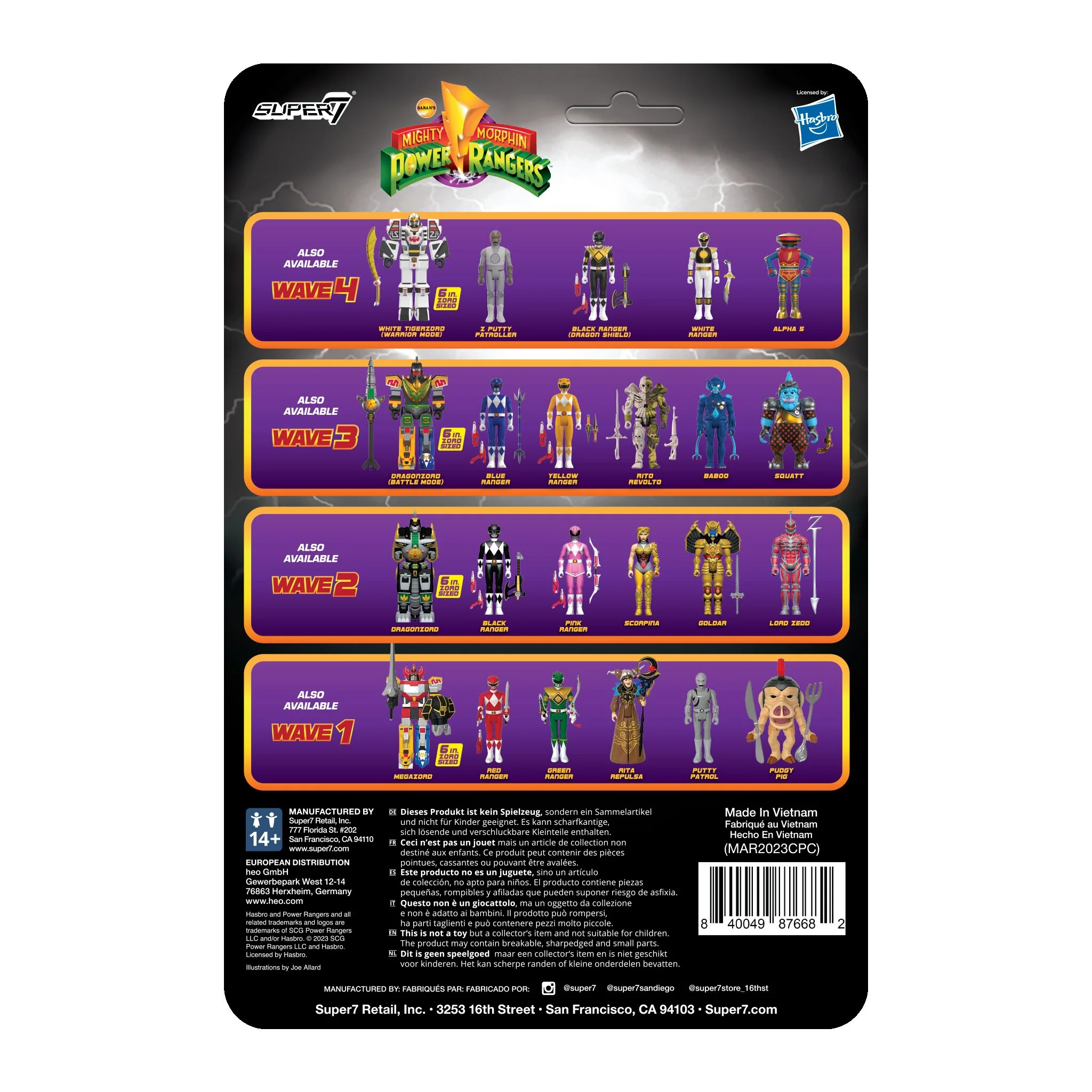 Mighty Morphin Power Rangers ReAction Halloween - Megazord (Halloween) - Image 5