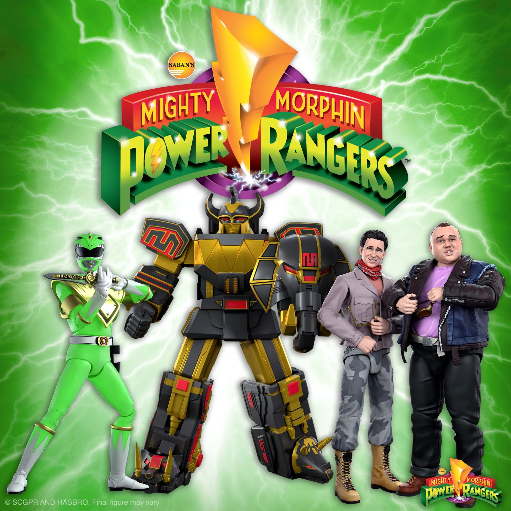 Mighty Morphin Power Rangers ULTIMATES! Wave 05 - Megazord (Black/Gold) - Image 3