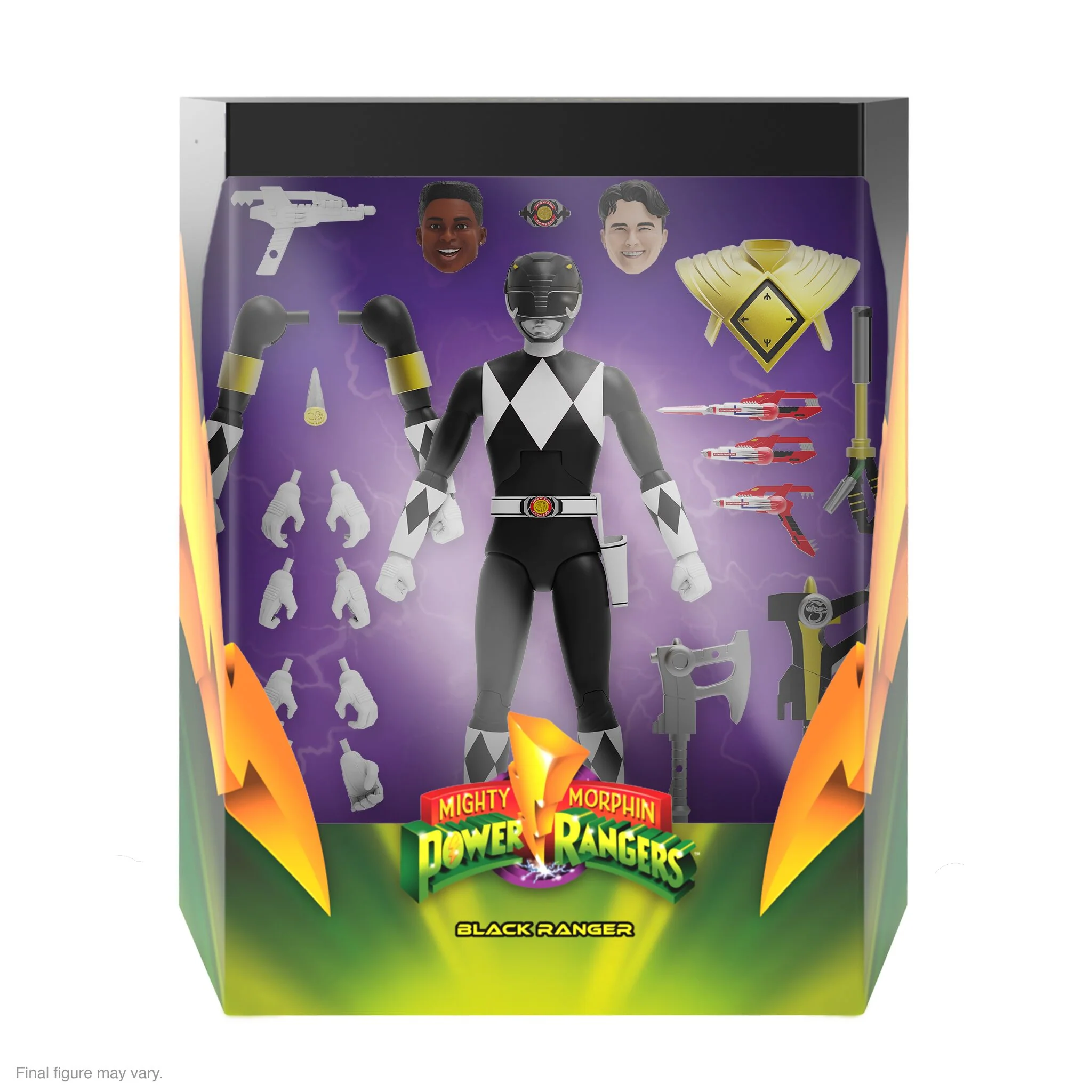 Mighty Morphin Power Rangers ULTIMATES! Wave 3- Black Ranger - Image 3