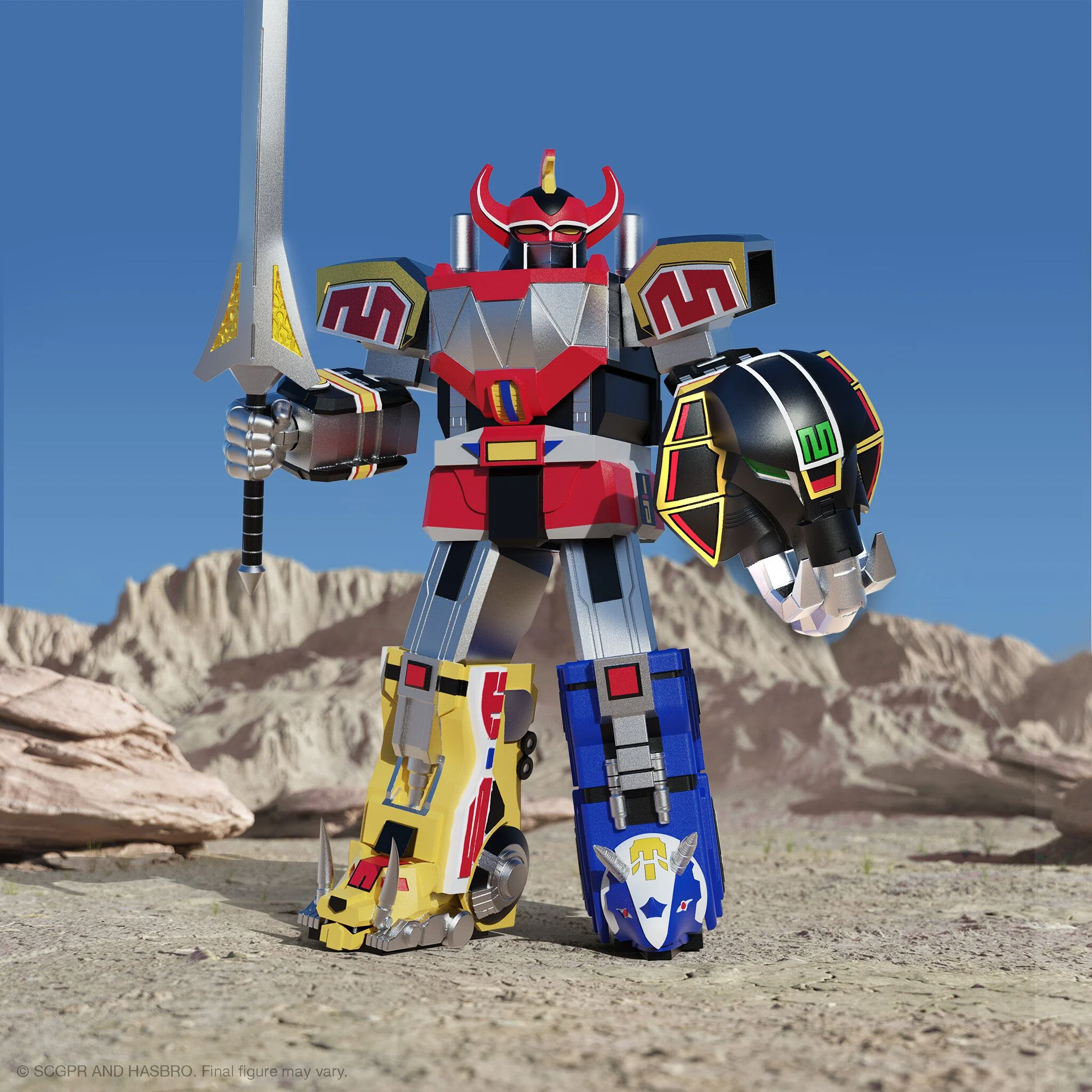 Mighty Morphin Power Rangers ULTIMATES! Wave 3 - Dino Megazord - Image 2