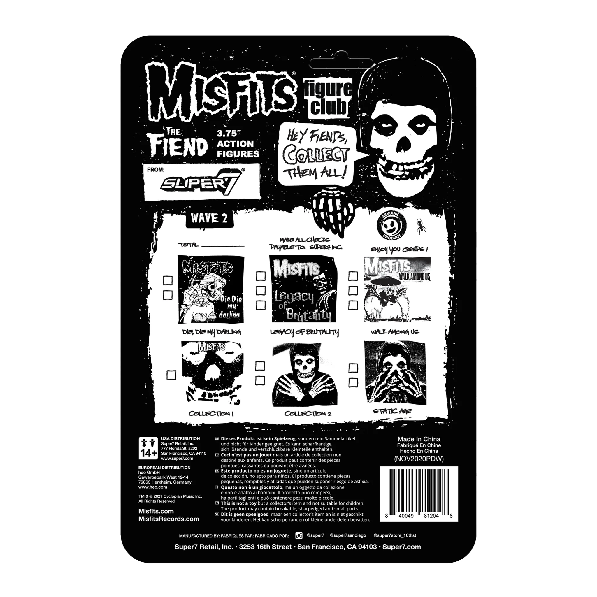 Misfits ReAction - Fiend Collection 2 (Clear) - Image 3