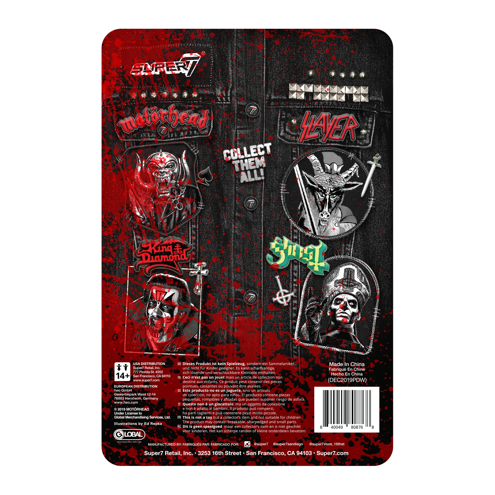 Motorhead ReAction Figure - Warpig (Bloody) - Image 3