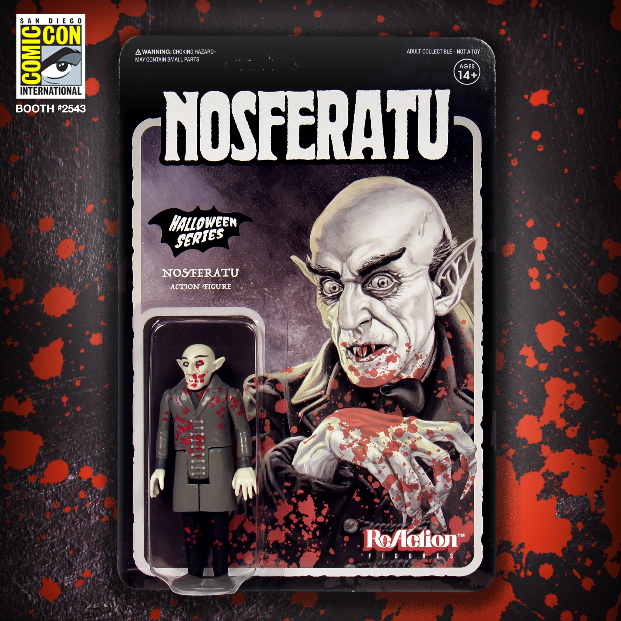 Nosferatu ReAction Figure - Grayscale Bloody