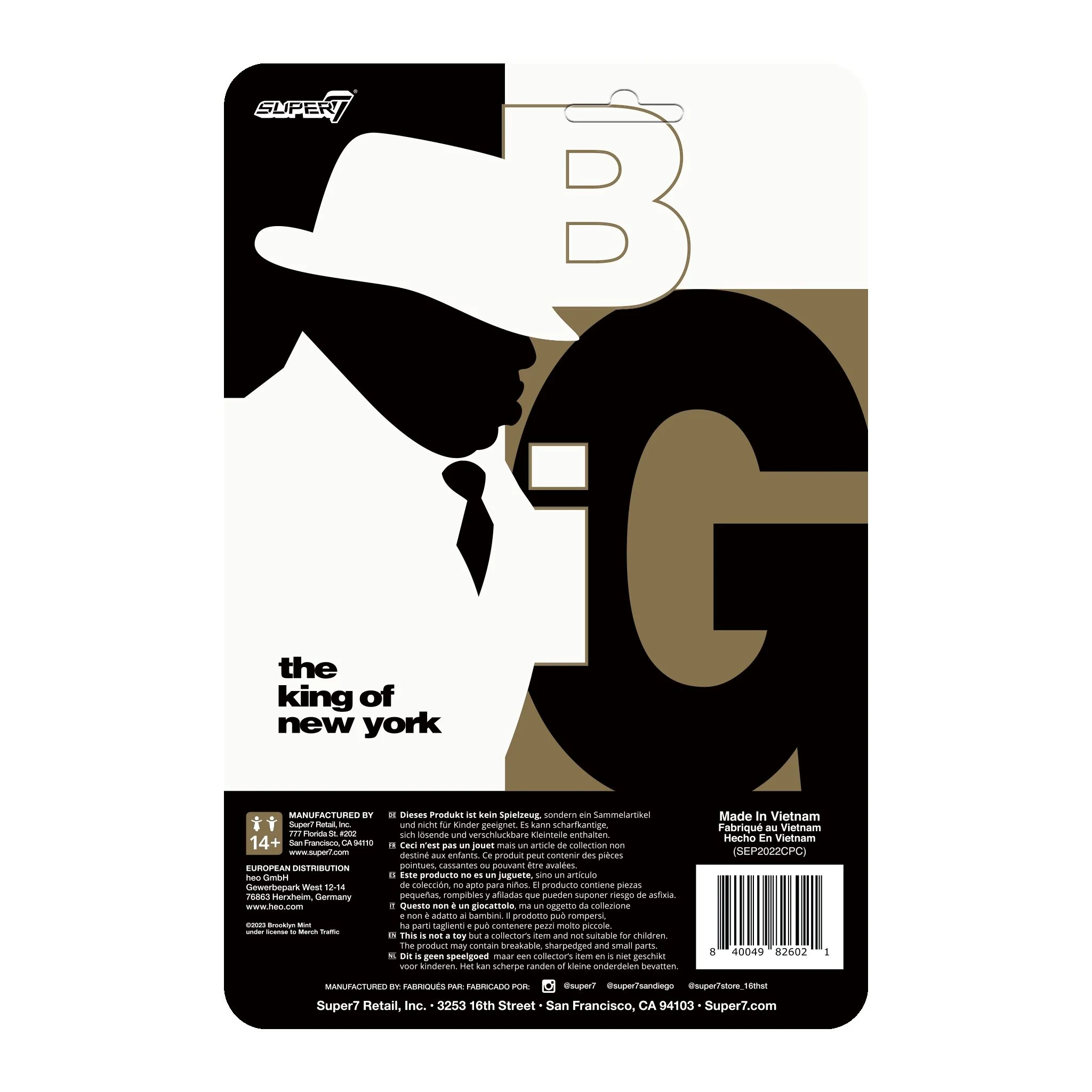Notorious B.I.G. ReAction Figures Wave 03 - Biggie in Suit - Image 3