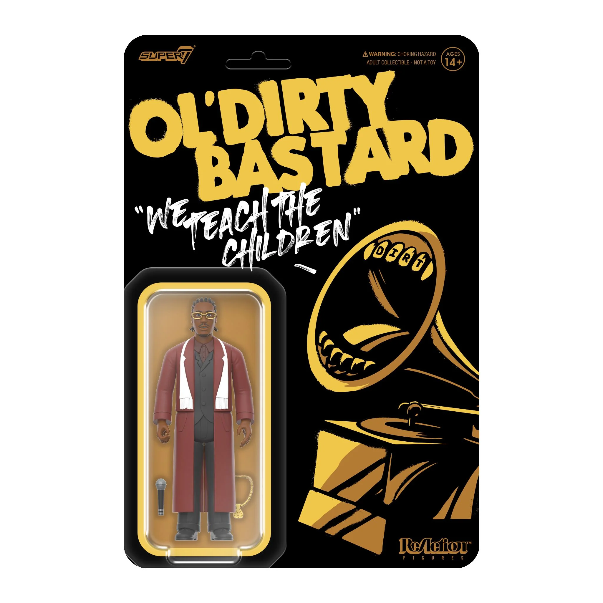 Ol' Dirty Bastard ReAction Figures Wave 04 - ODB (For the Children)