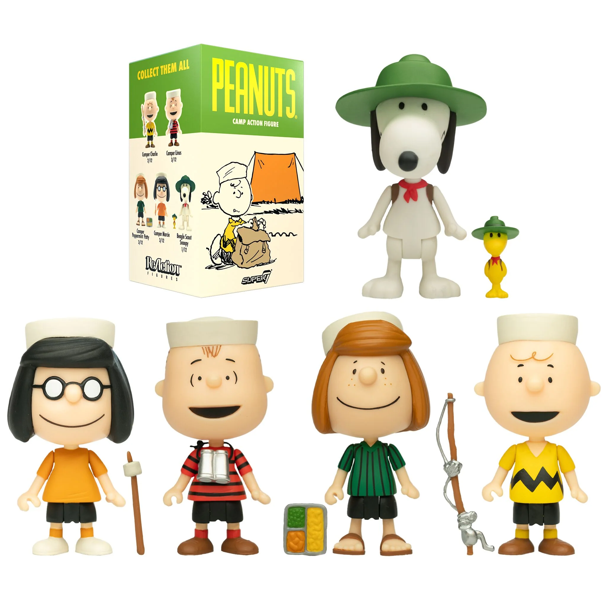 Peanuts Blind Box Wave 03 (Camp) - Blind Box Flat - Image 2