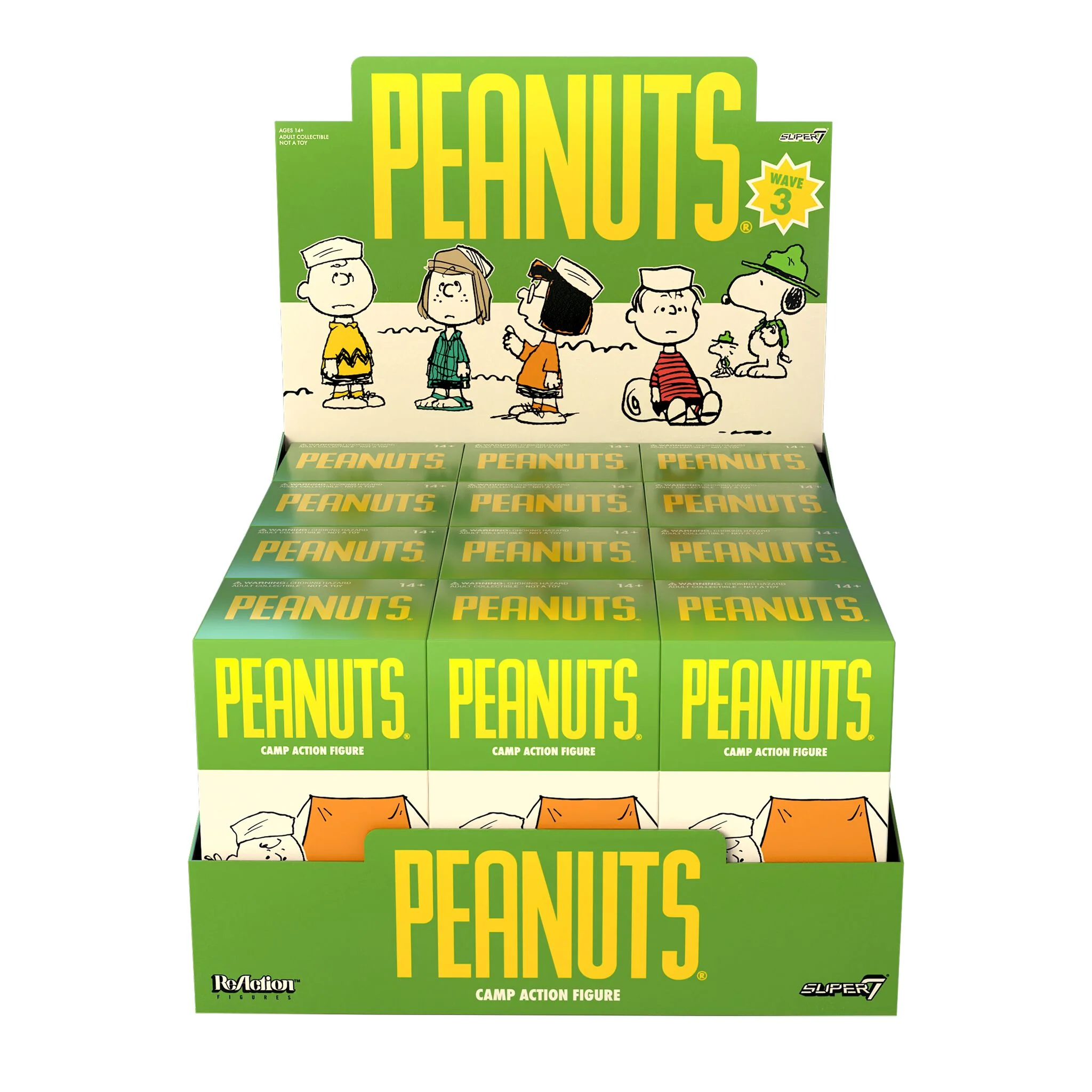 Peanuts Blind Box Wave 03 (Camp) - Blind Box Flat - Image 3