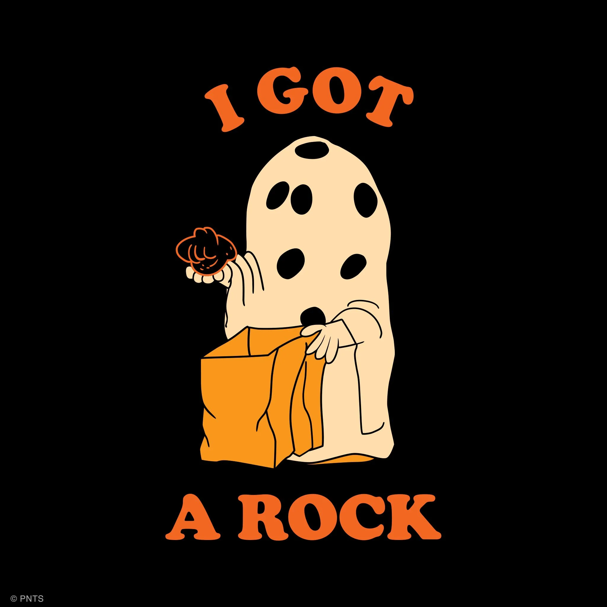 Peanuts Fleece - Charlie Brown Ghost Sheet (Hoodie) - Image 4