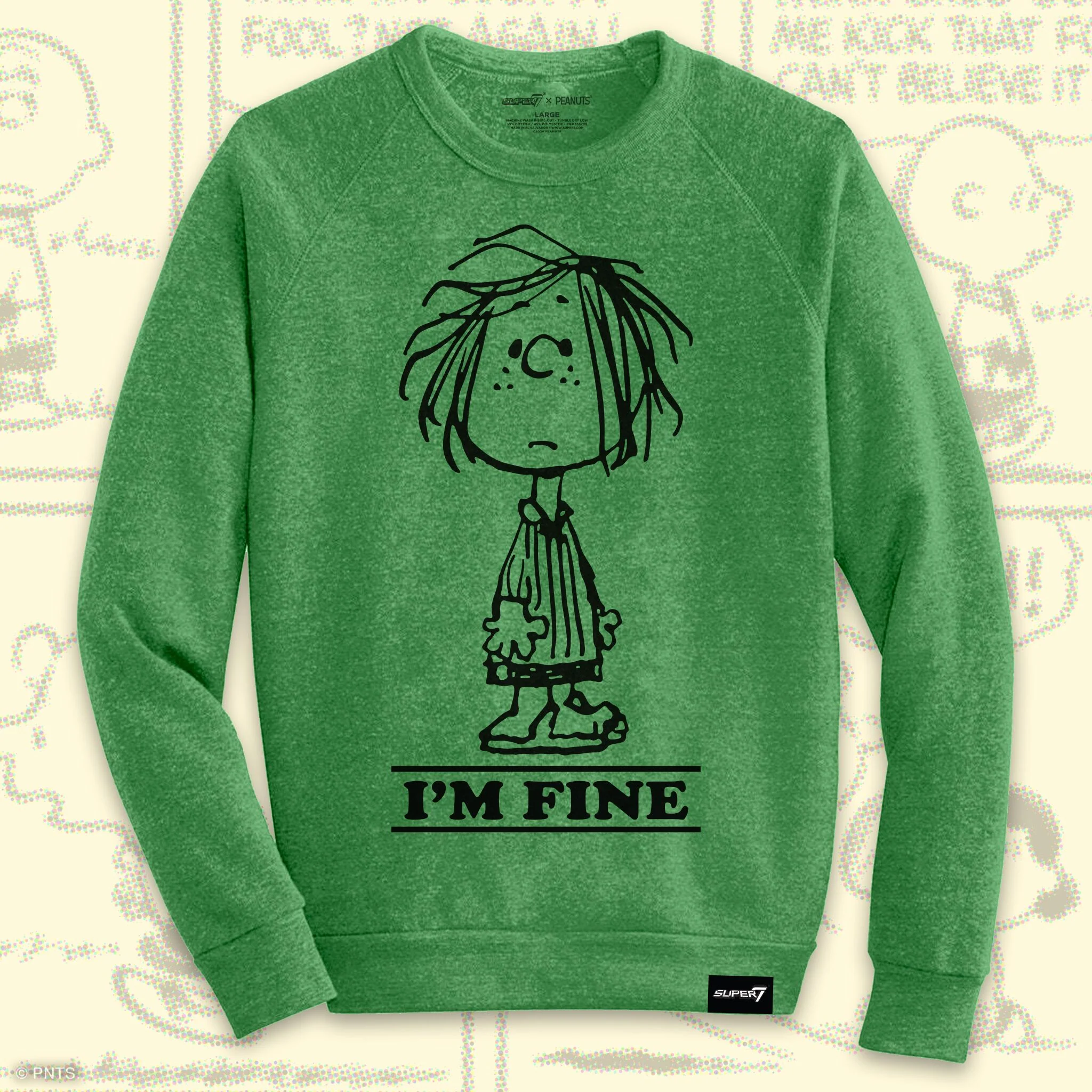 Peanuts Fleece Peppermint Patty "I'm Fine" - Image 3
