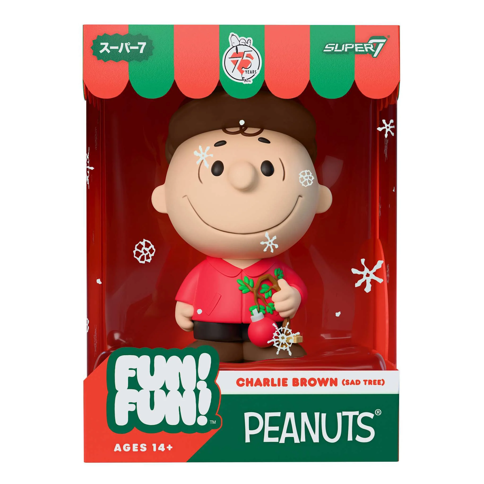 Peanuts FUN! FUN! Wave 03 (Holiday) - Charlie Brown (Sad Tree) - Image 6