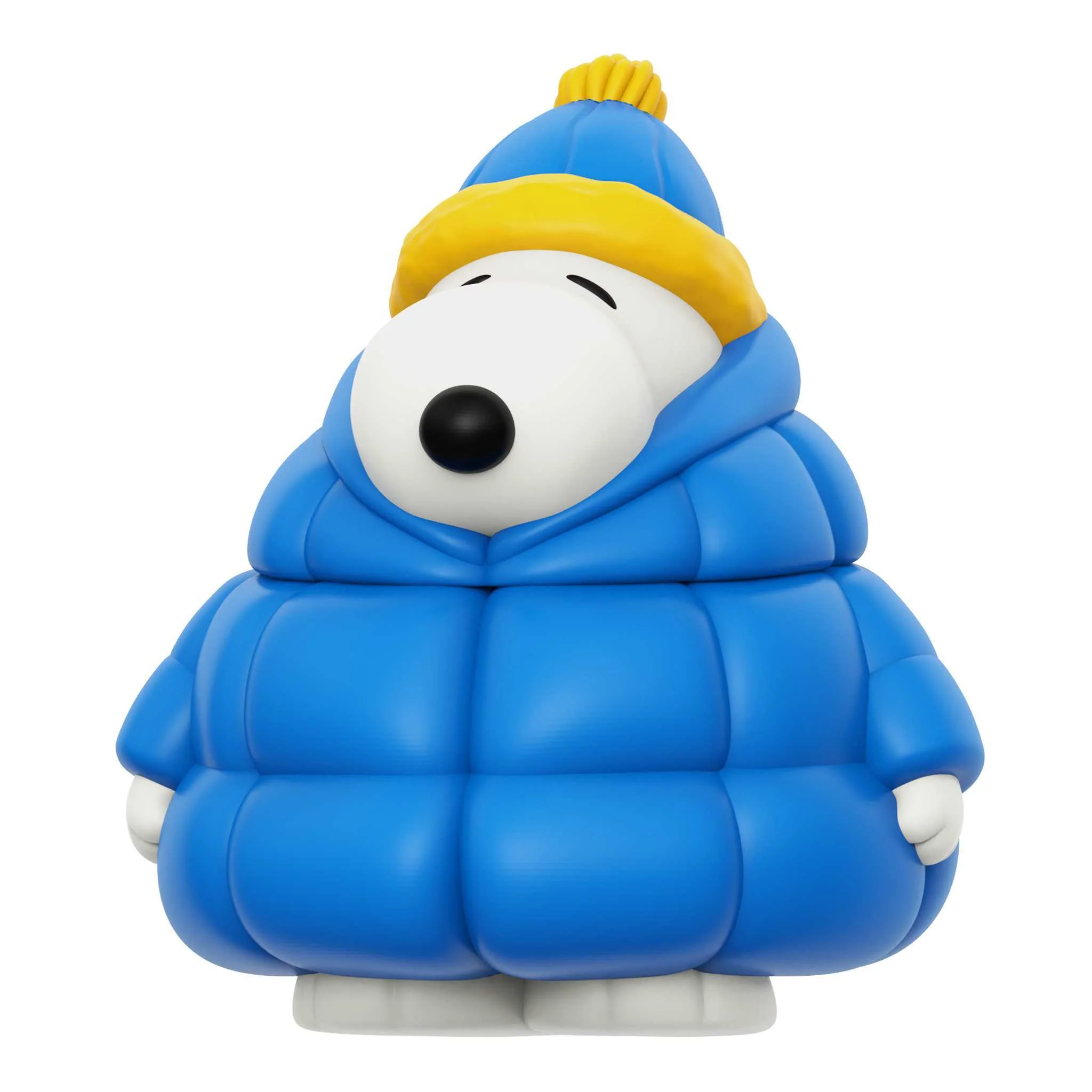 Peanuts FUN! FUN! Wave 03 (Holiday) - Snoopy (Blue Holiday Coat) - Image 3