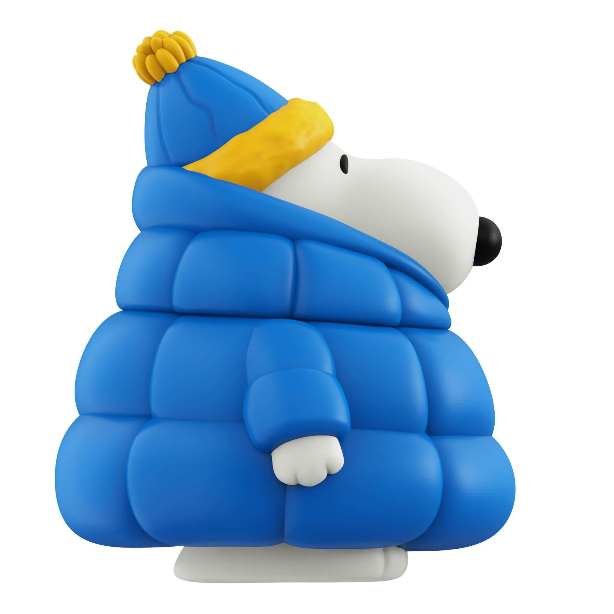 Peanuts FUN! FUN! Wave 03 (Holiday) - Snoopy (Blue Holiday Coat) - Image 5
