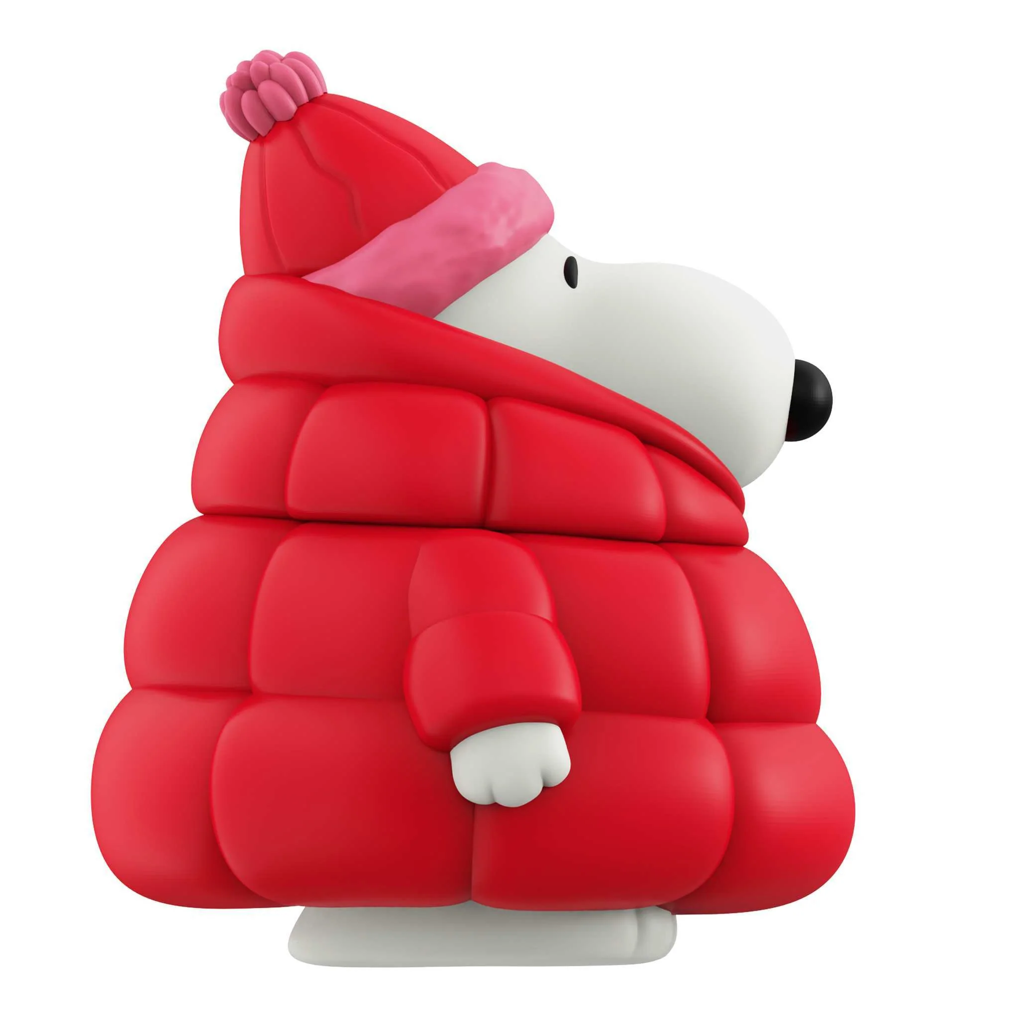 Peanuts FUN! FUN! Wave 03 (Holiday) - Snoopy (Red Holiday Coat) - Image 5