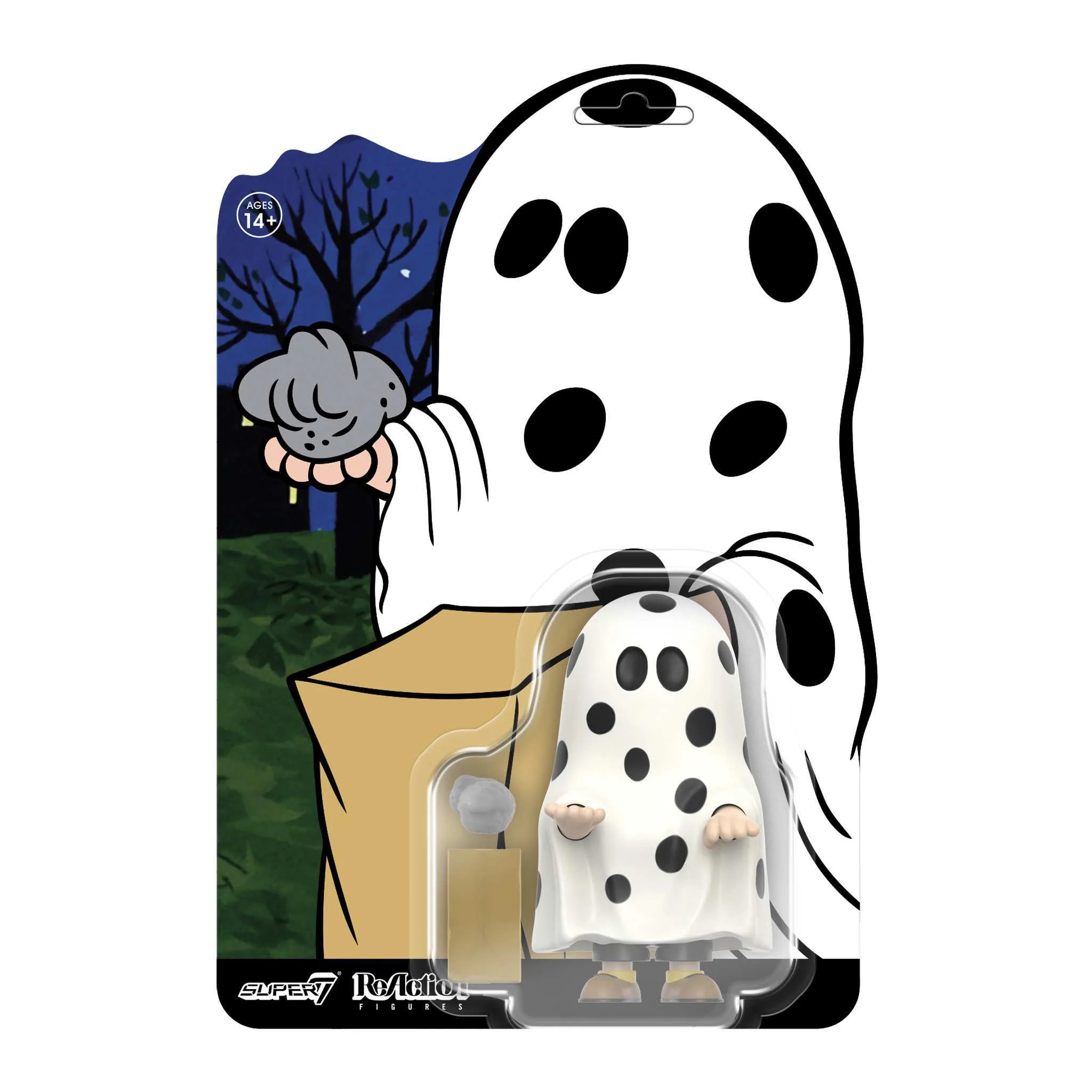 Peanuts ReAction Figures - Charlie Brown (Ghost Sheet)