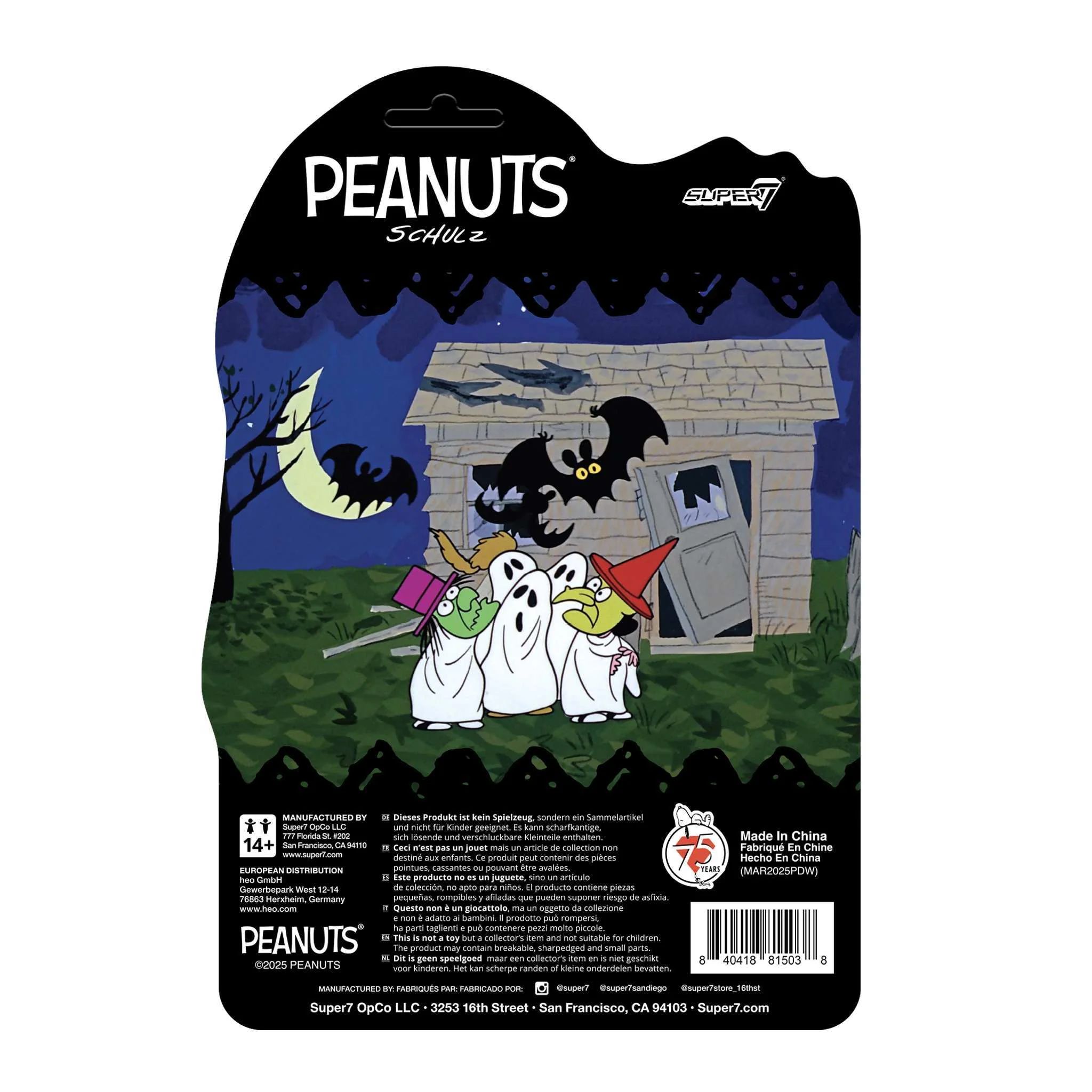 Peanuts ReAction Figures - Charlie Brown (Ghost Sheet) - Image 5