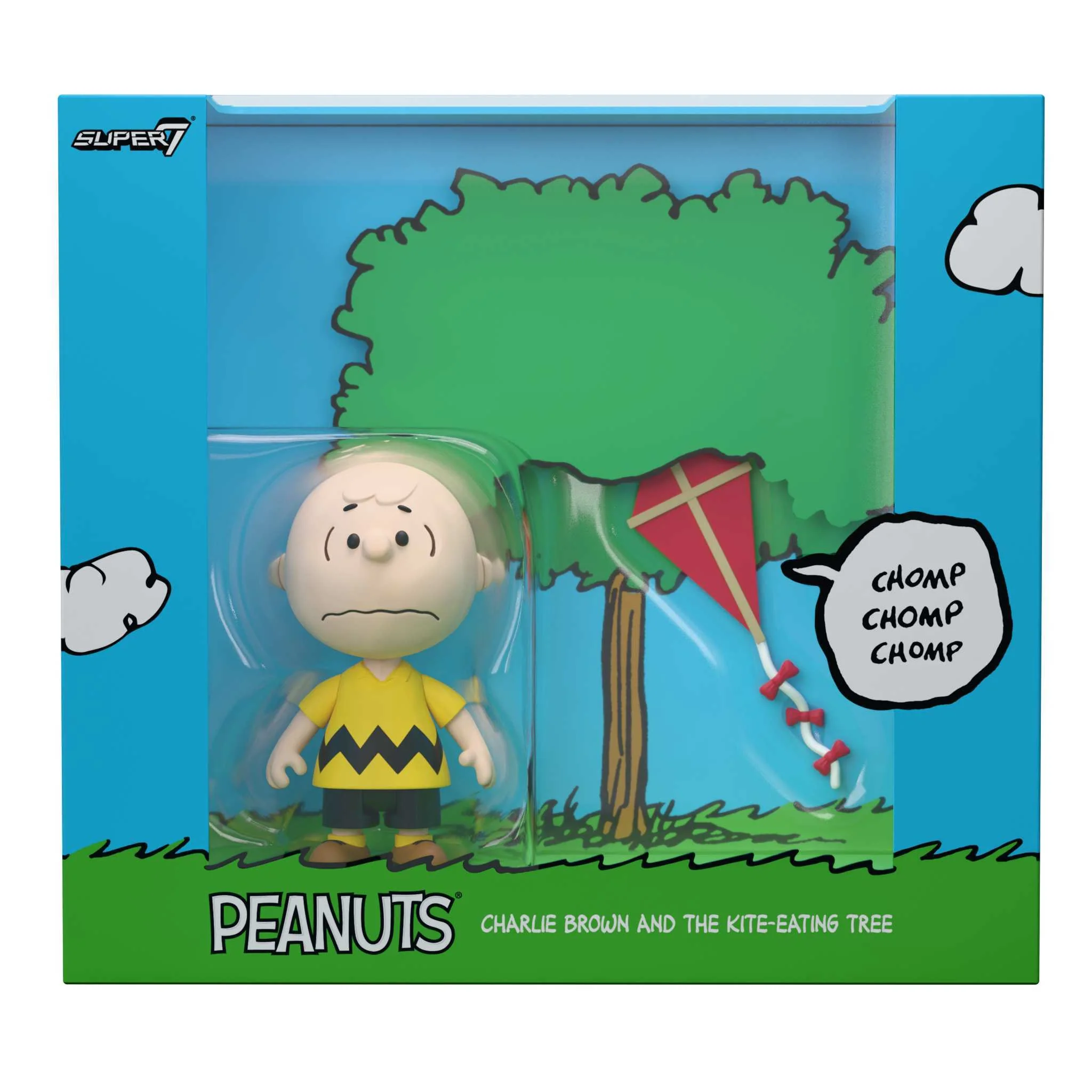 Peanuts ReAction Figures - Charlie Brown and the Kite-Eating Tree (Diorama Box)
