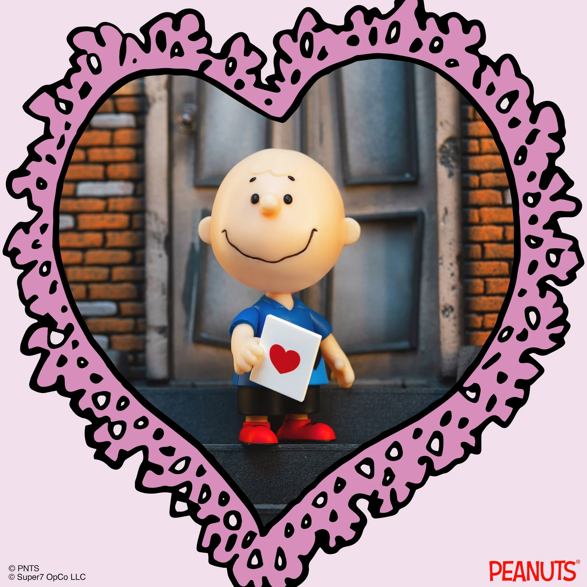 Peanuts ReAction Figures - Charlie Brown (Valentine Delivery) - Image 2