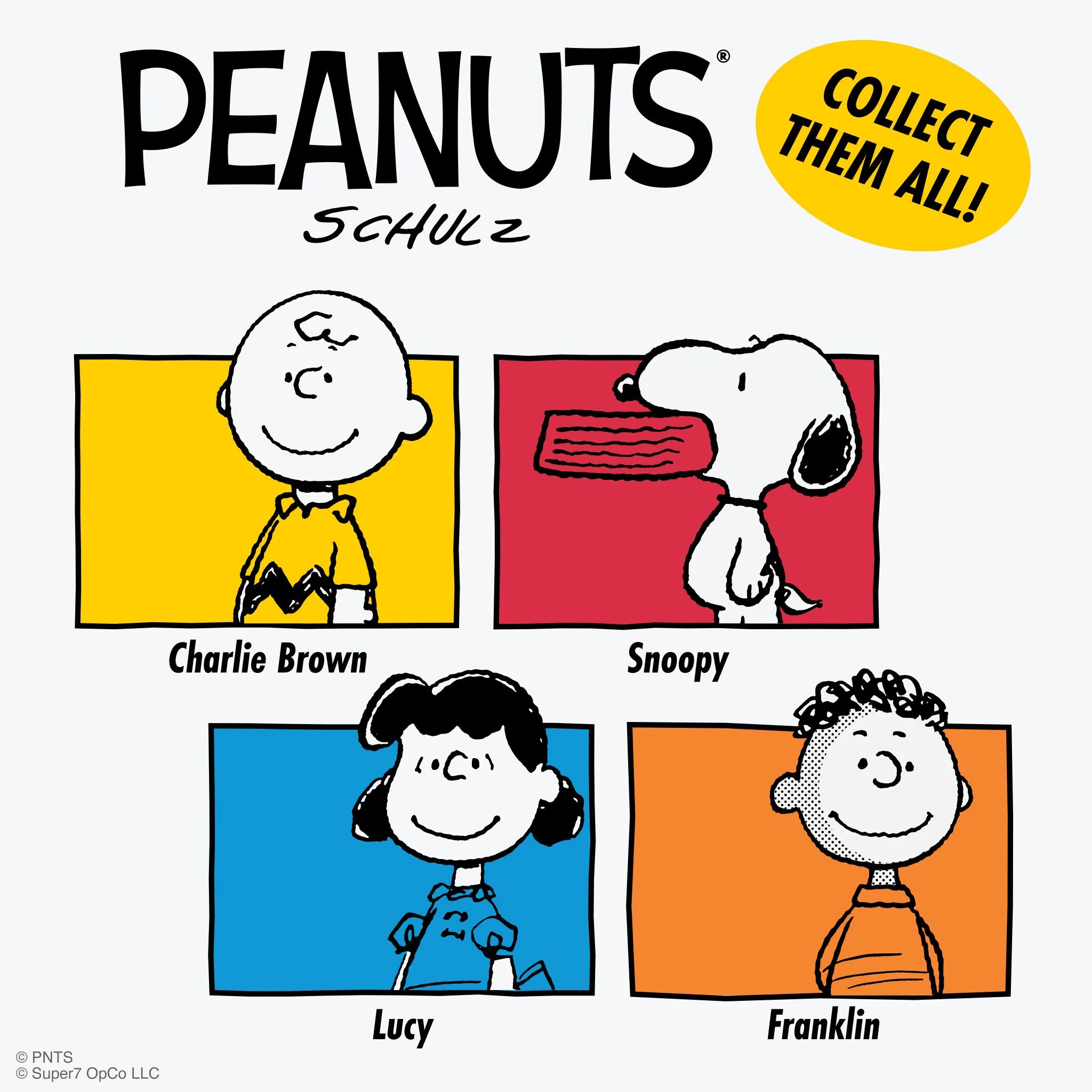 Peanuts ReAction Figures Wave 07 - Charlie Brown, Snoopy, Lucy, & Franklin - Image 11