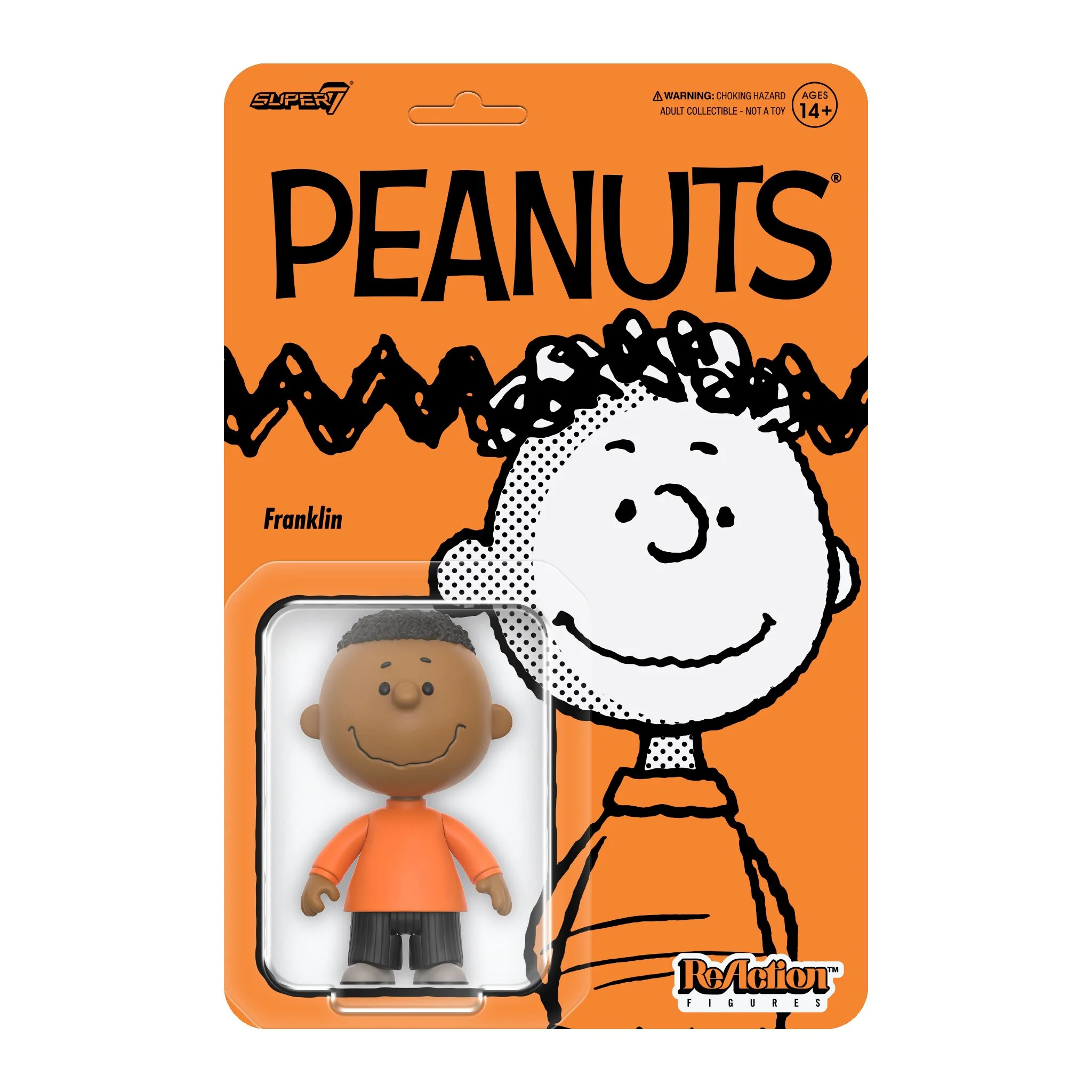 Peanuts ReAction Figures Wave 07 - Charlie Brown, Snoopy, Lucy, & Franklin - Image 7