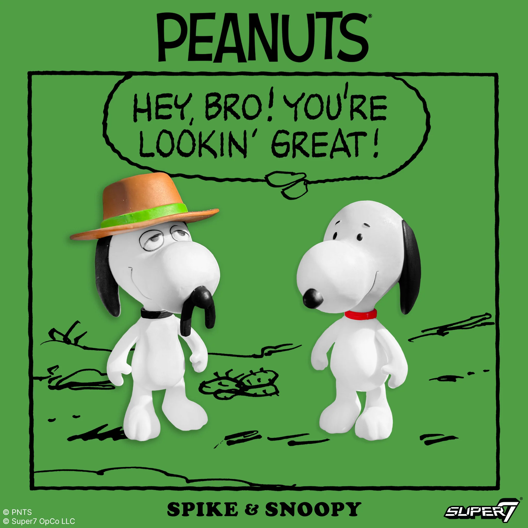 Peanuts ReAction Figures - Snoopy & Spike (2-Pack) - Image 2