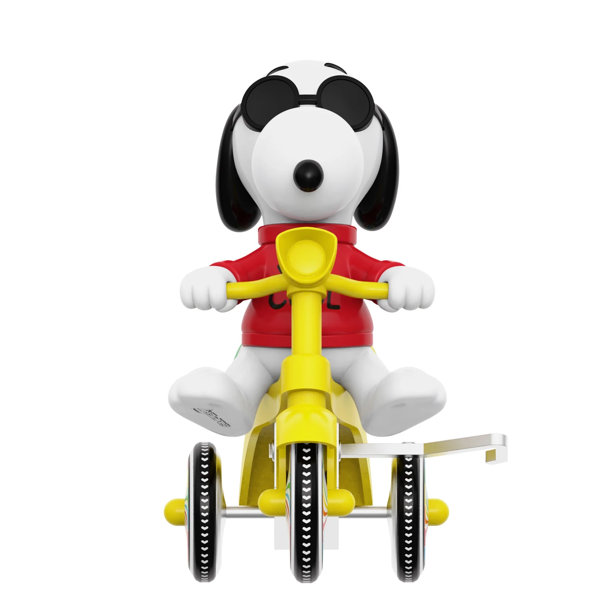 Peanuts Super Cycles - Joe Cool (Red w/ Yellow Trike) - Image 4
