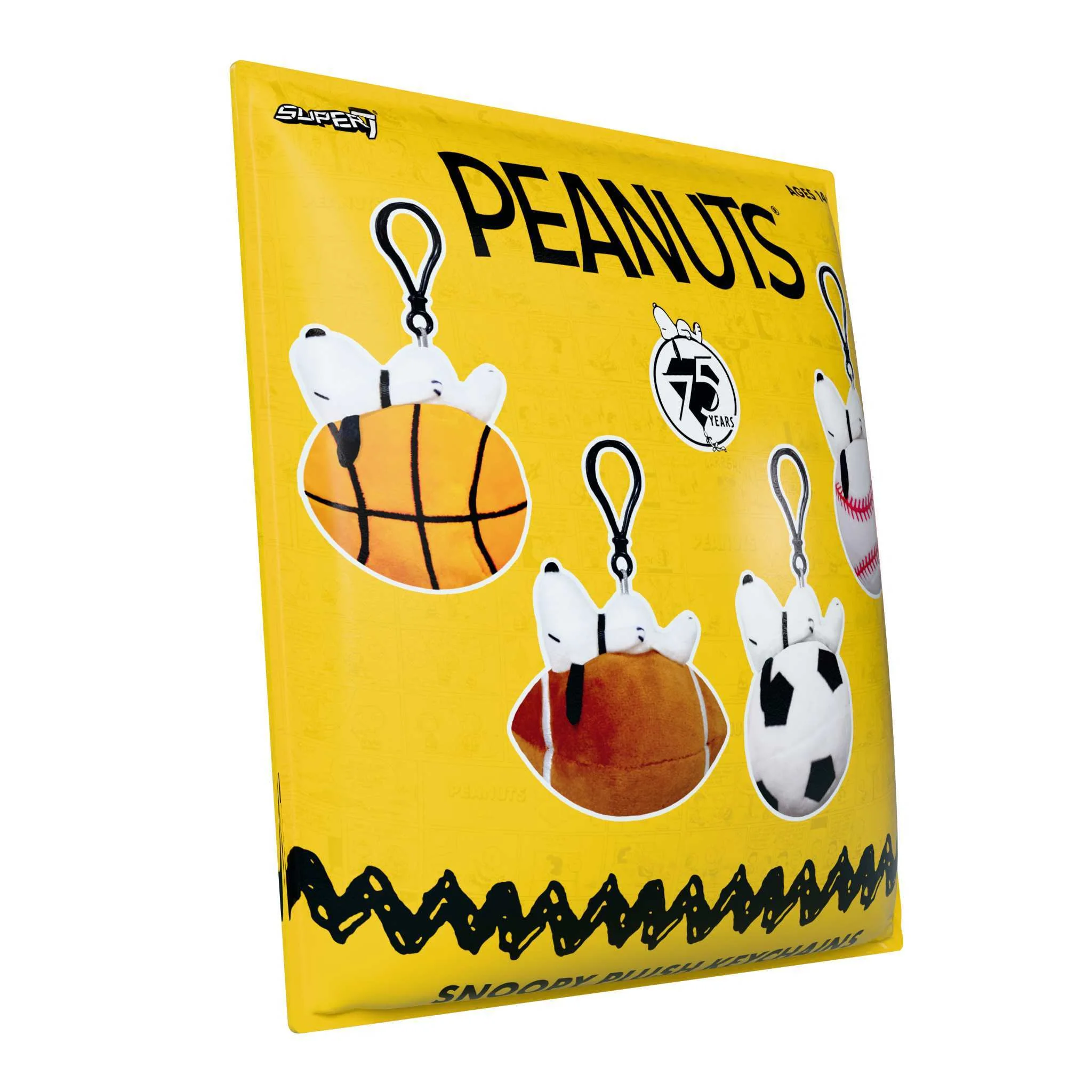 Peanuts Super Duper Plush Keychain Blind Bags Wave 01A - Individual Blind Bag - Image 11