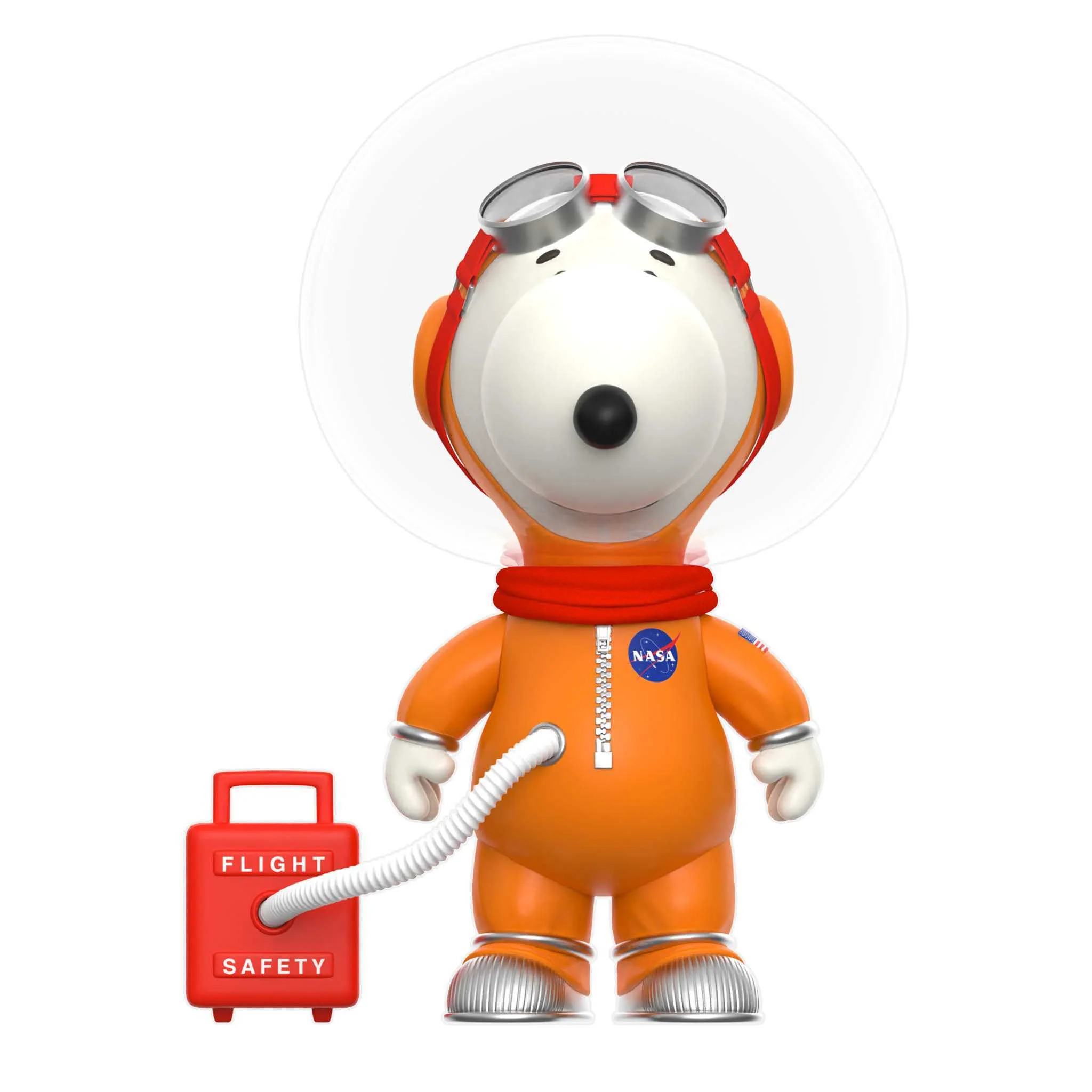 Peanuts SuperSize Vinyl - Snoopy (Orange Spacesuit) - Image 4