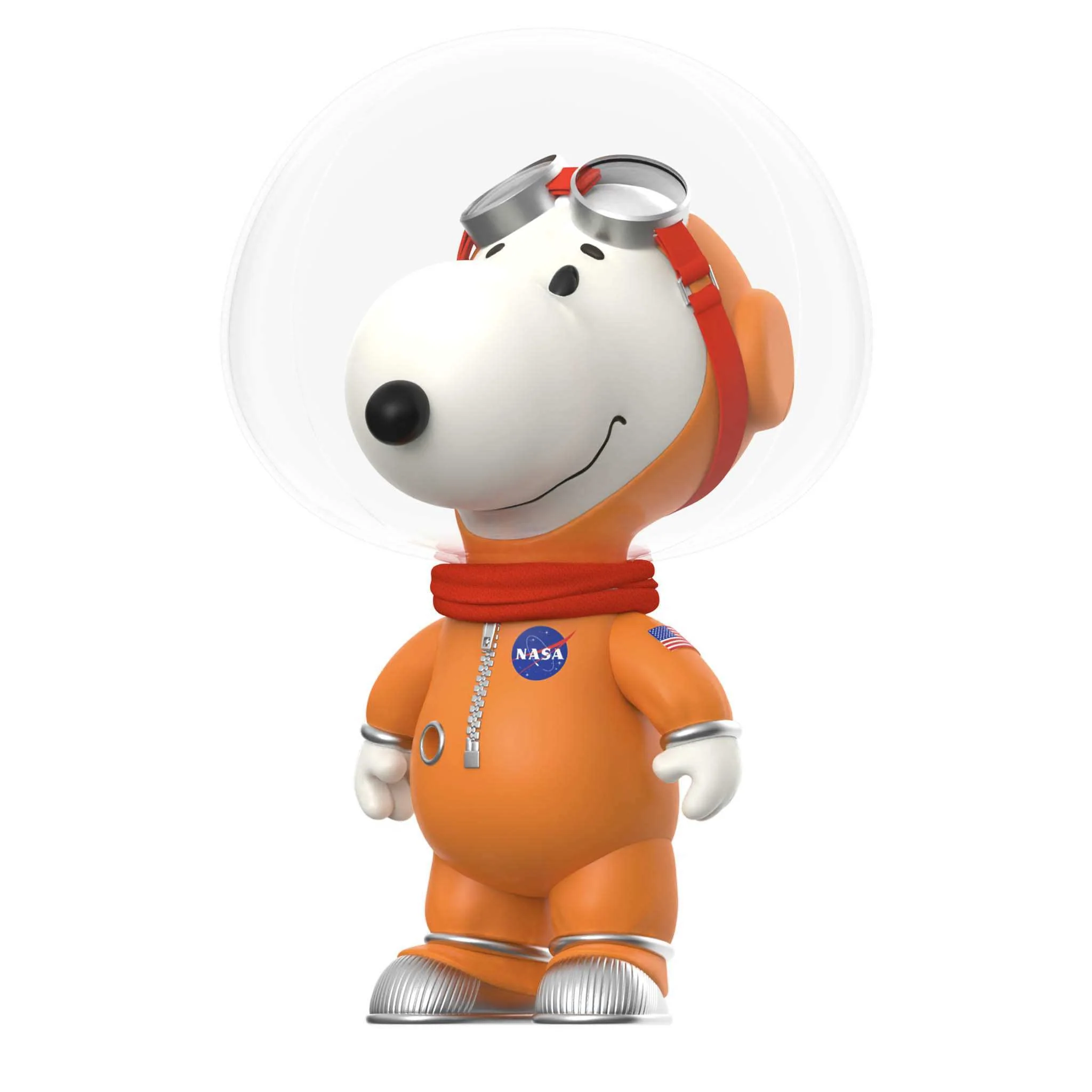 Peanuts SuperSize Vinyl - Snoopy (Orange Spacesuit) - Image 6