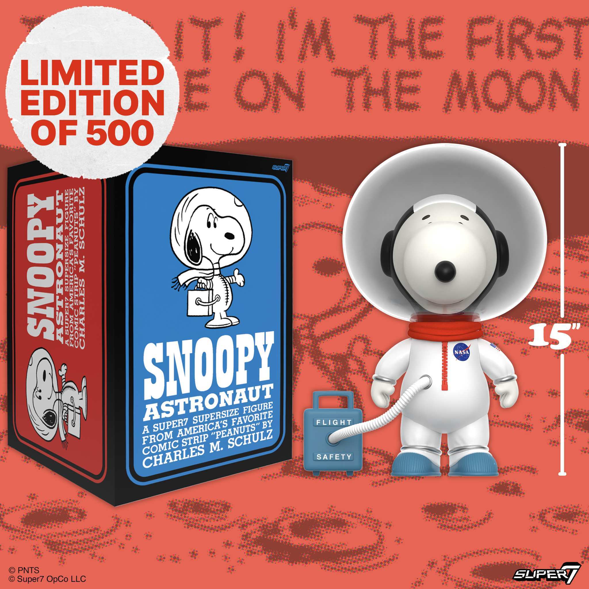 Peanuts SuperSize Vinyl - Snoopy (White Spacesuit) - Image 2