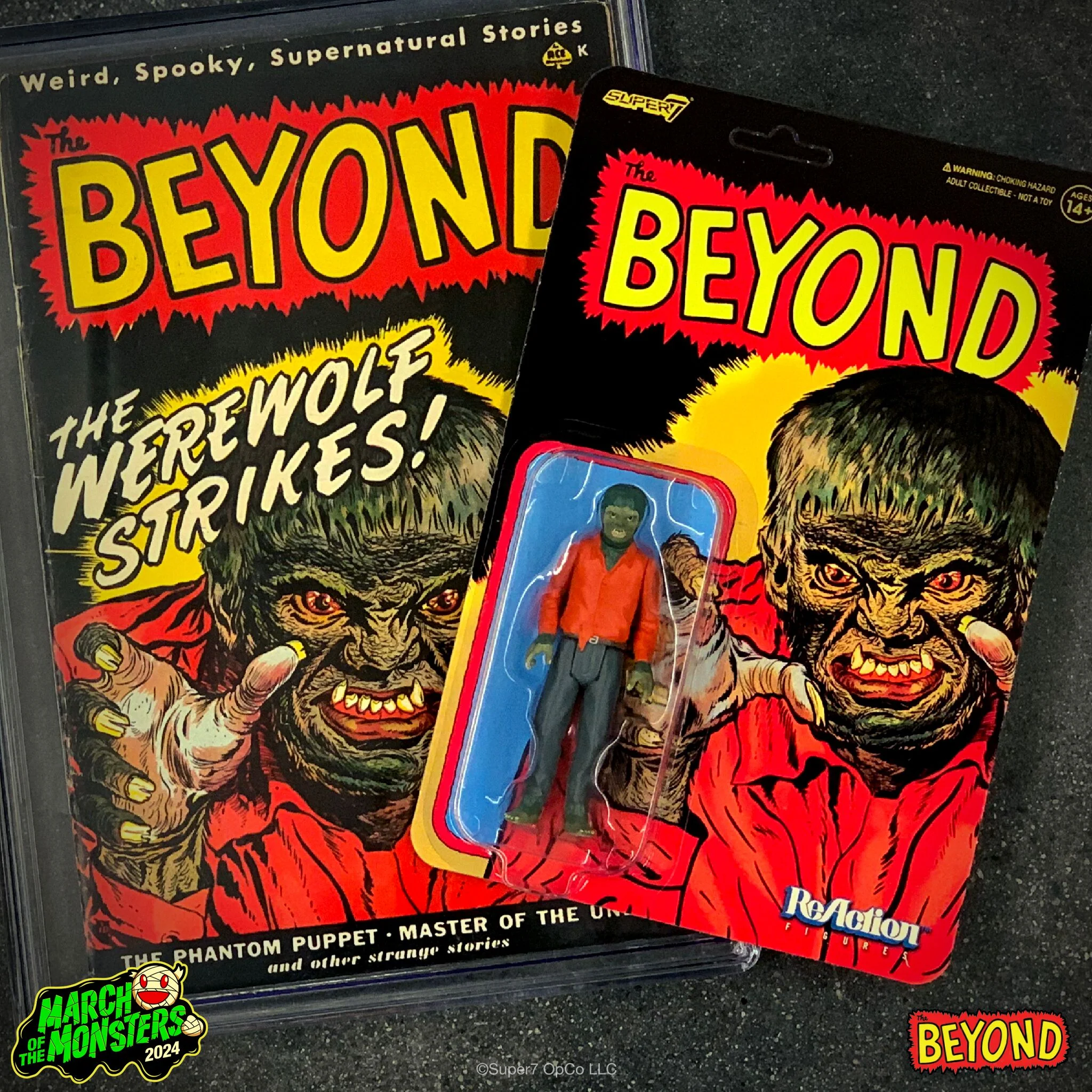 Pre-Code Horror ReAction Figures Wave 02 - Beyond 1 - Voracious Werewolf - Image 3