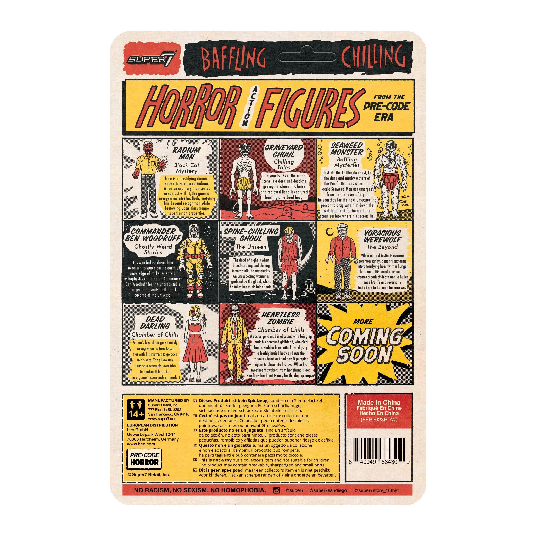Pre-Code Horror ReAction Figures Wave 02 - Unseen 9 - Spine-Chilling Ghoul - Image 4