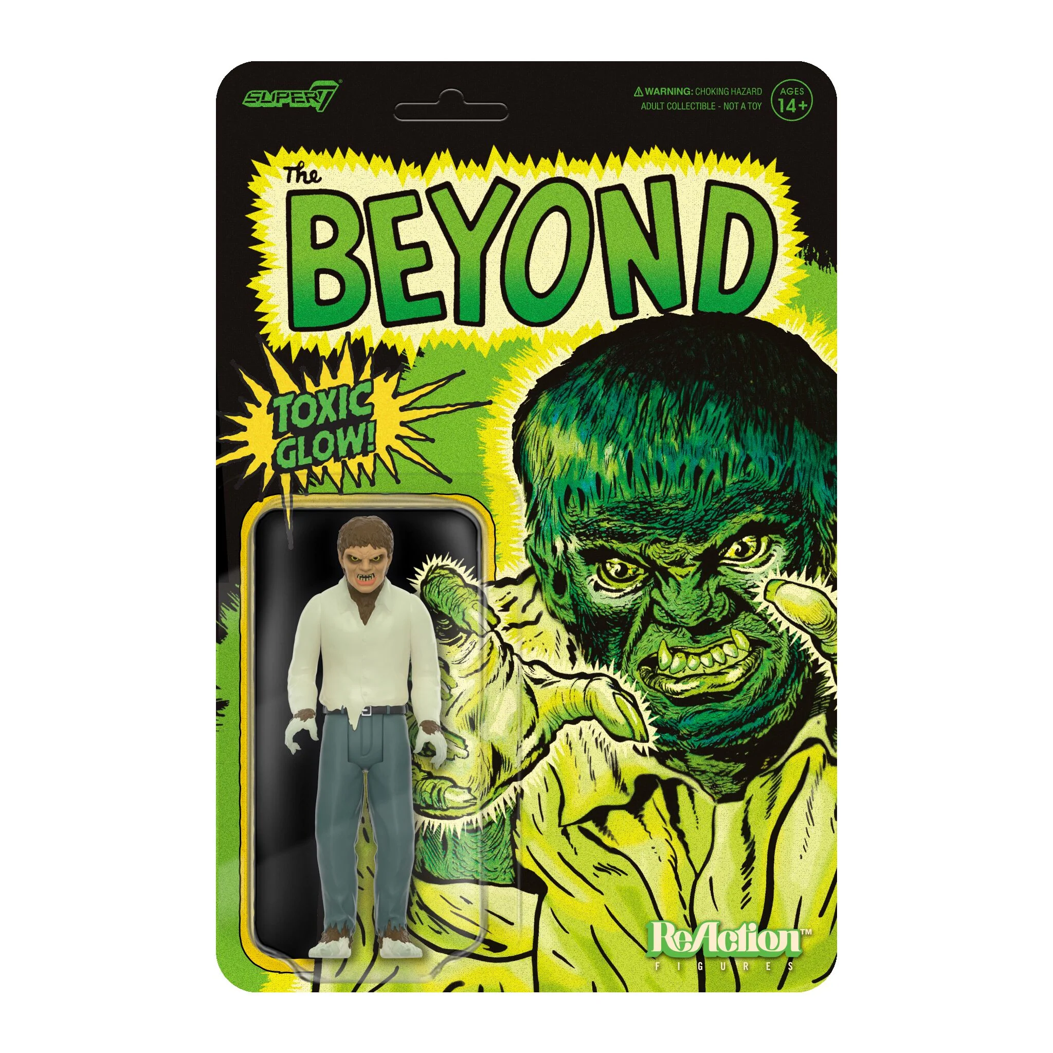 Pre-Code Horror ReAction Figures Wave 4 - Heartless Zombie, Voracious Werewolf, Spine-Chilling Ghoul & Dead Darling (Glow) - Image 16