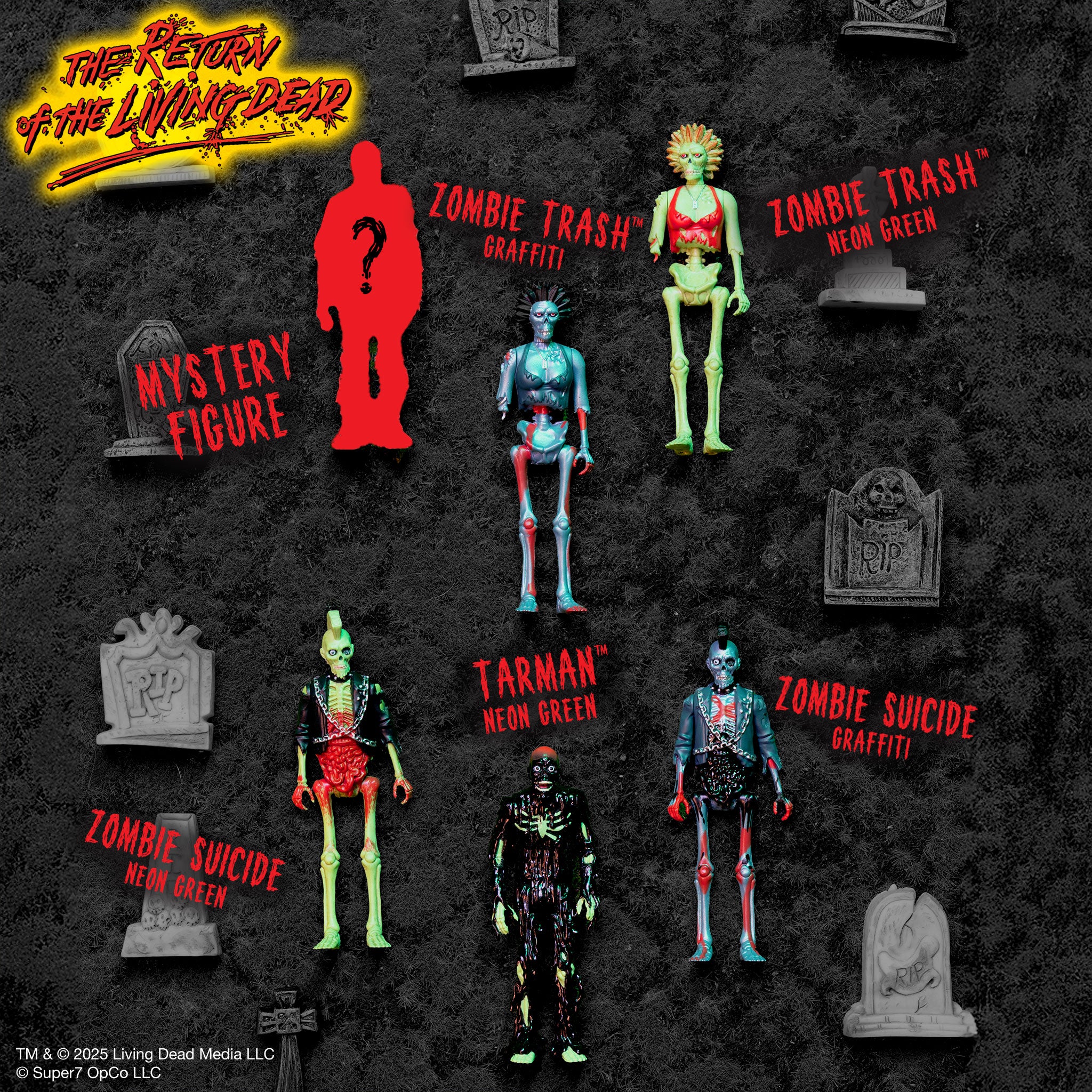 Return of the Living Dead Blind Box Wave 01 - Blind Box Flat - Image 4