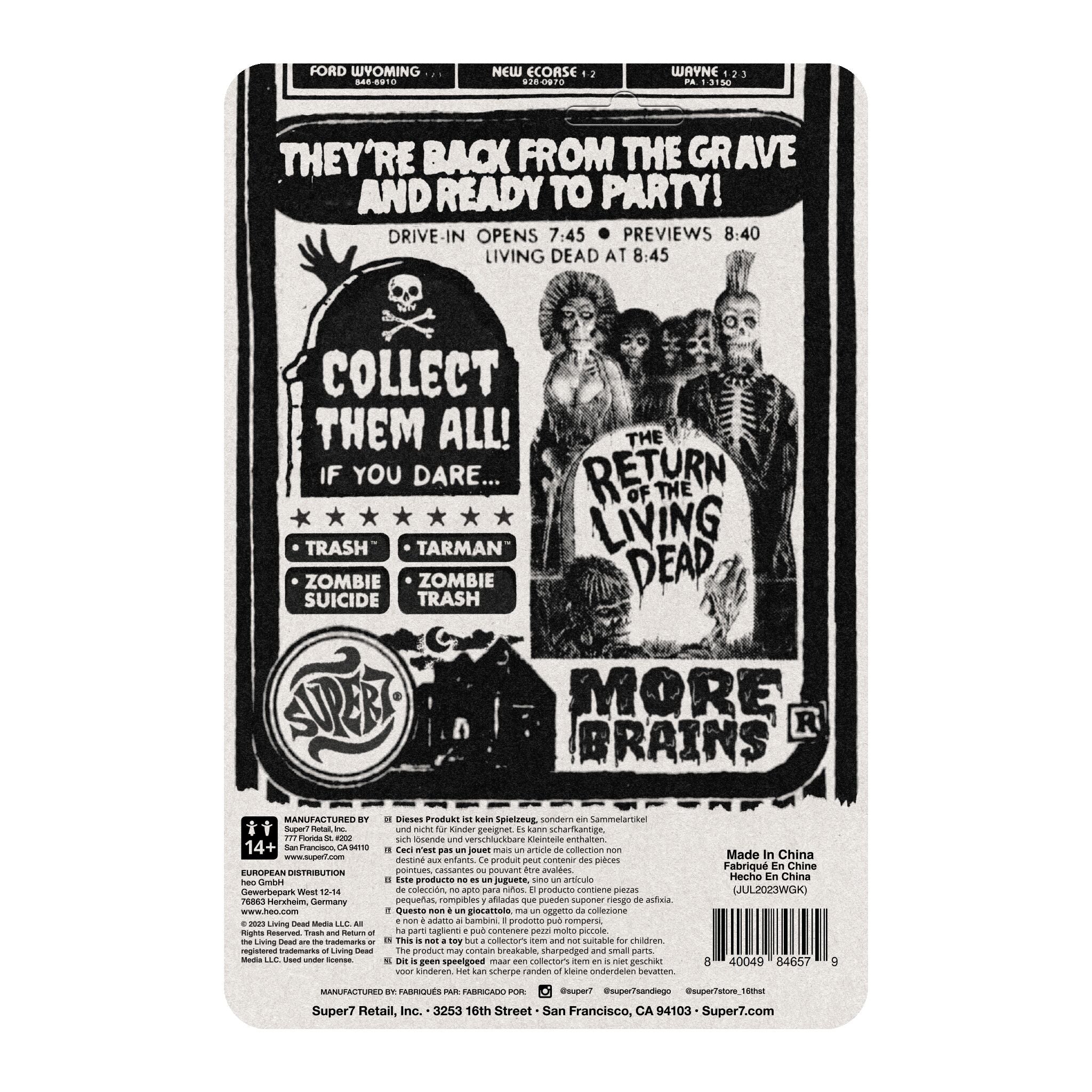Return of the Living Dead ReAction Figures Wave 02 - Trash - Image 4