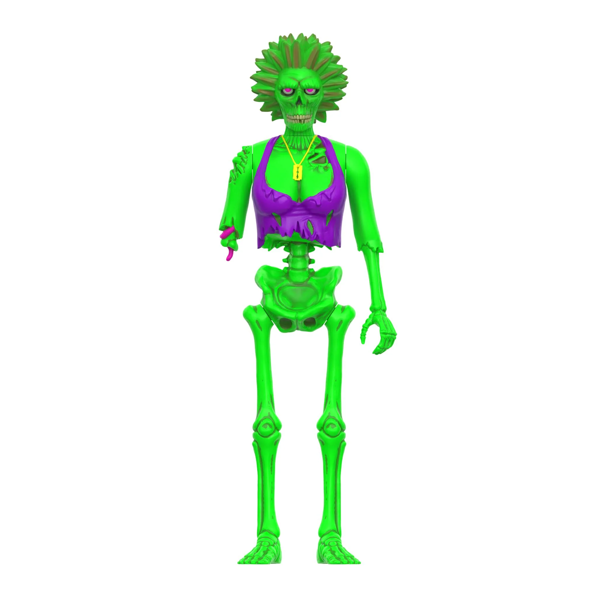 Return of the Living Dead ReAction Figures Wave 03 - Female Poster Zombie (Blacklight) - Image 3