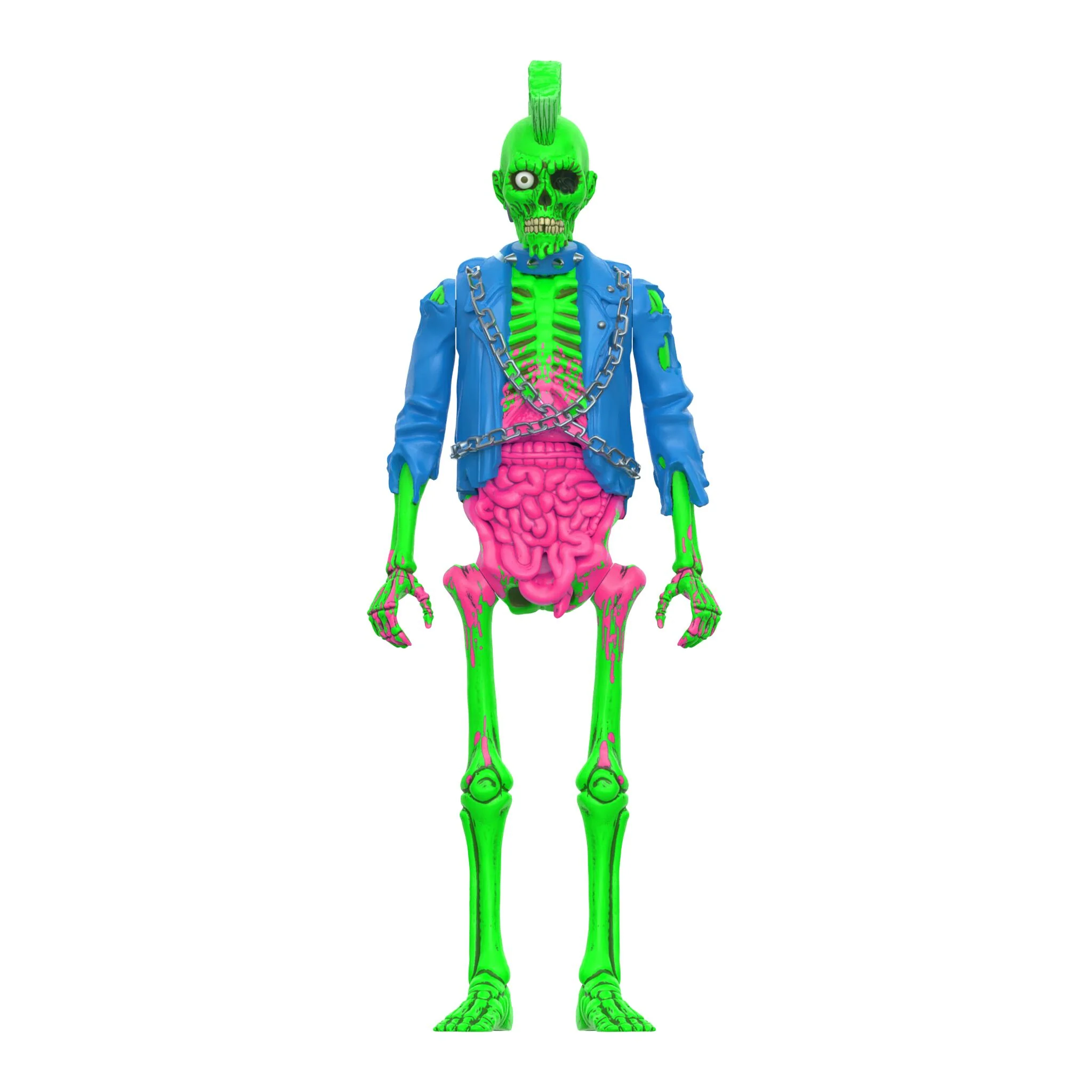 Return of the Living Dead ReAction Figures Wave 03 - Male Poster Zombie (Blacklight) - Image 4