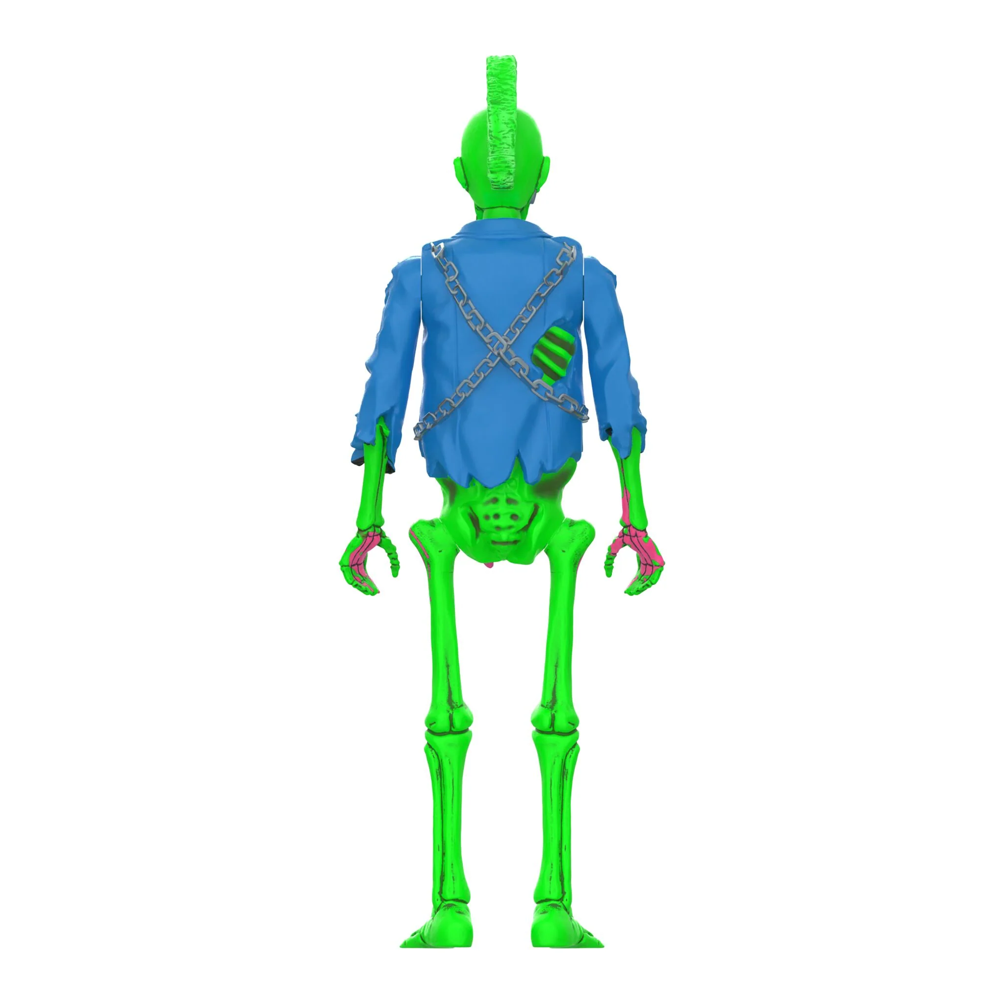 Return of the Living Dead ReAction Figures Wave 03 - Male Poster Zombie (Blacklight) - Image 5