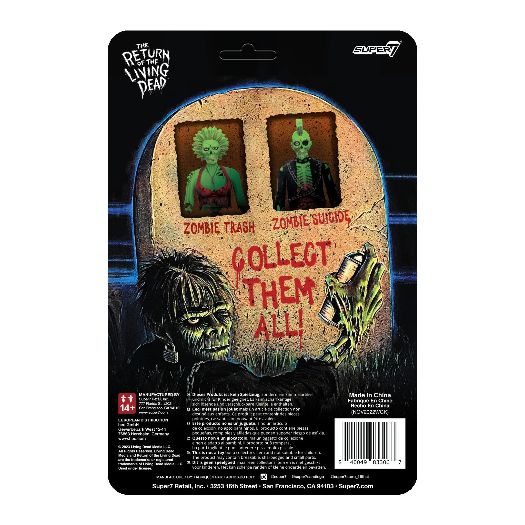 Return of the Living Dead ReAction Wave 1 - Zombie Trash - Image 4