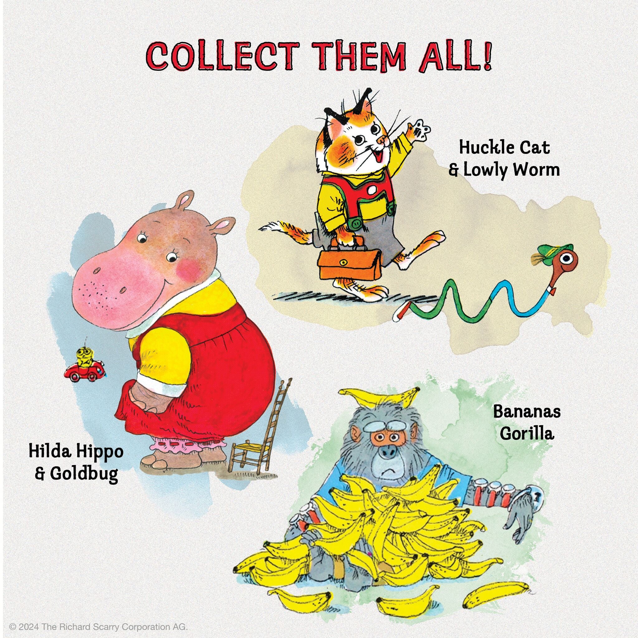 Richard Scarry ReAction W1 - Hilda Hippo - Image 6