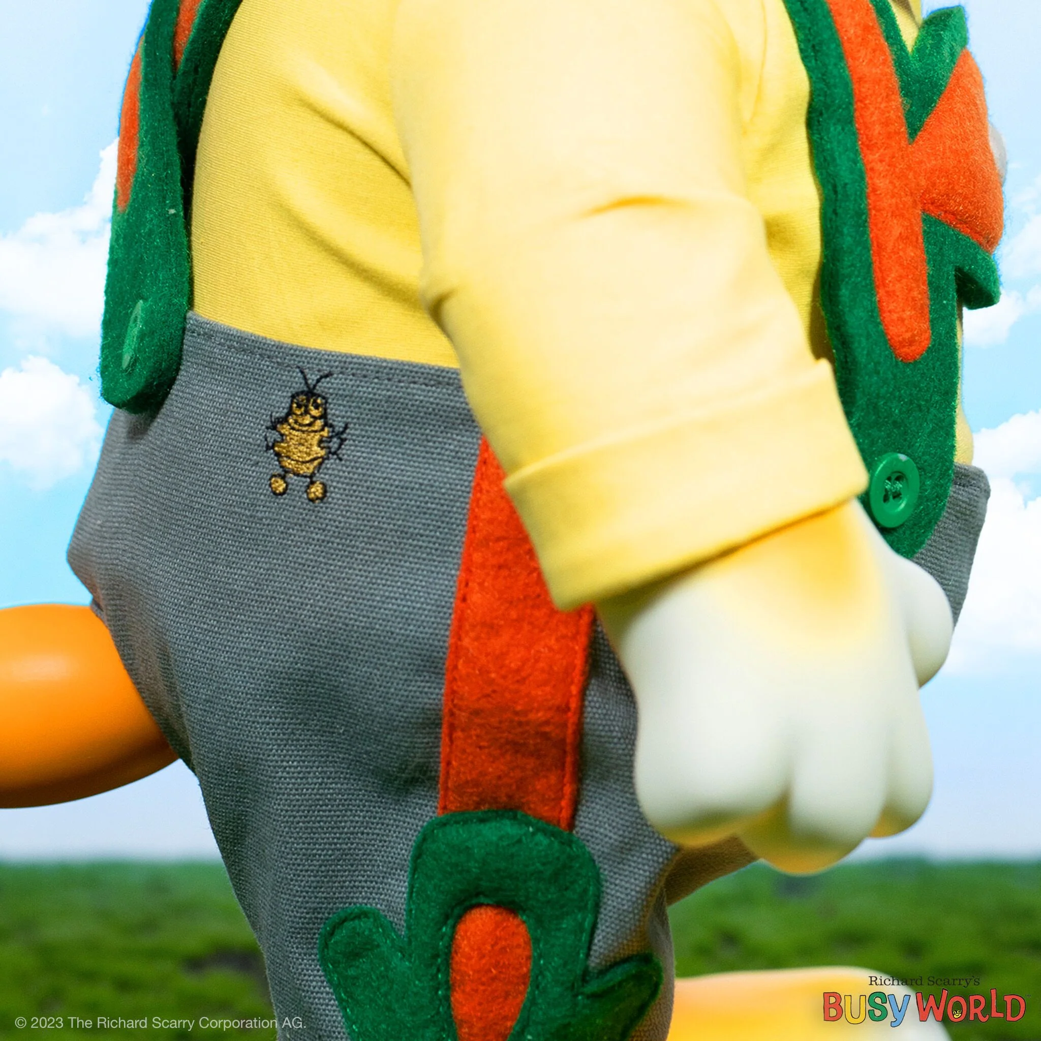 Richard Scarry SuperSize Vinyl Figure - Huckle Cat - Image 5