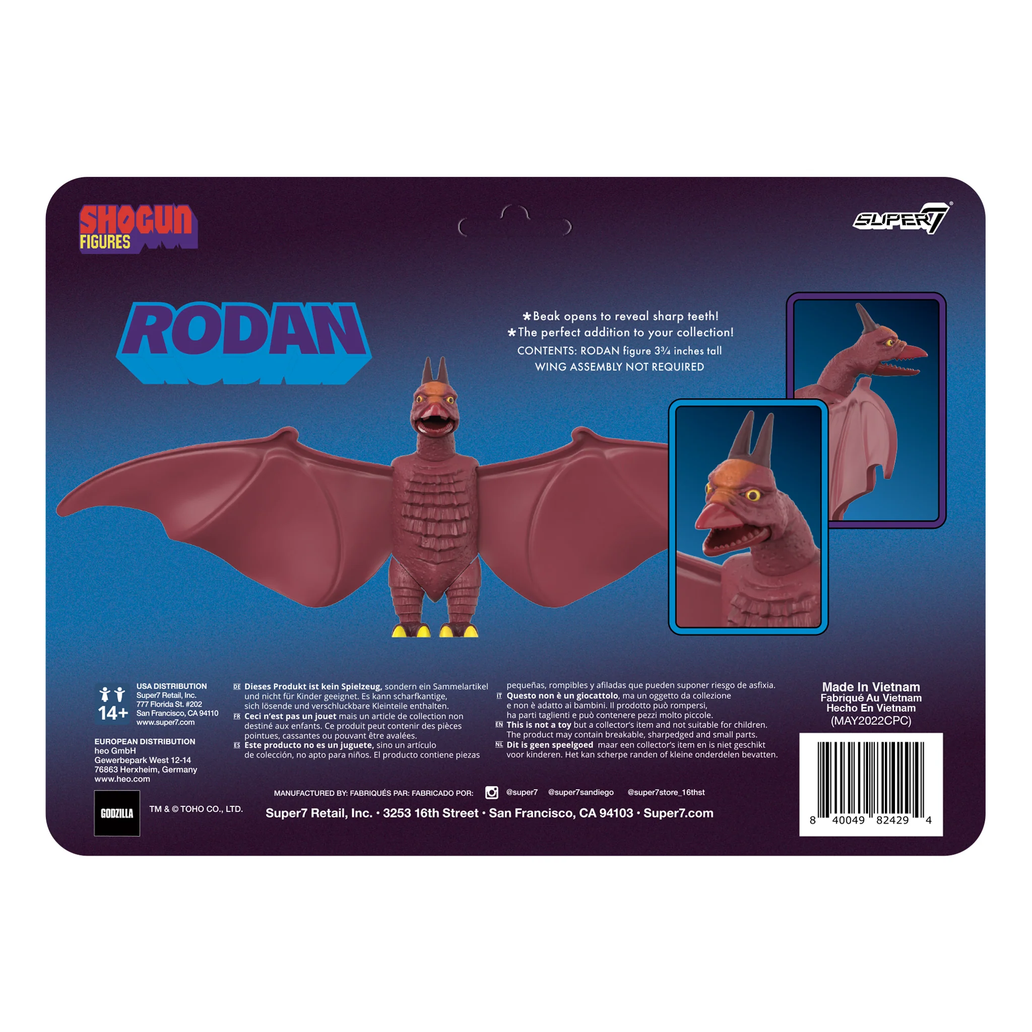 Toho ReAction Figure Wave 1 - Shogun Rodan - Image 4