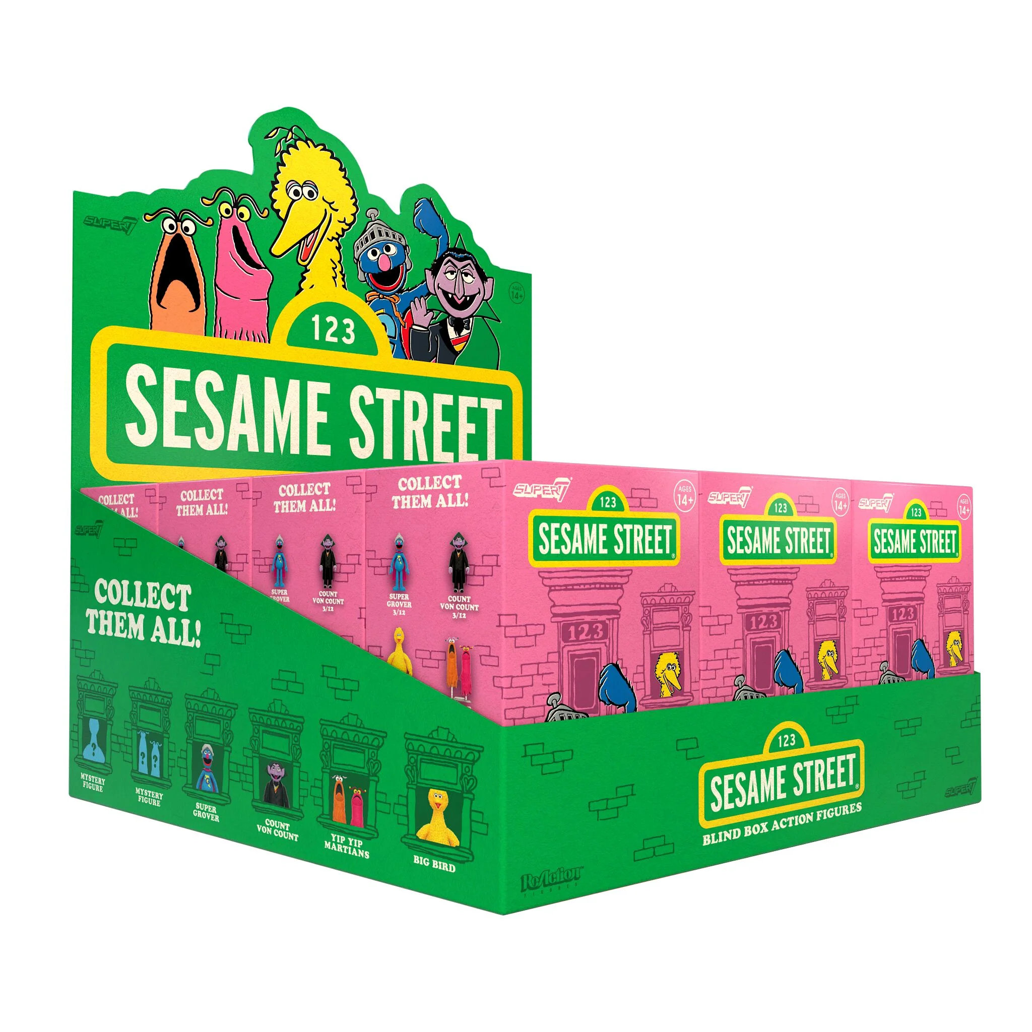 Sesame Street Blind Box Wave 02 - Blind Box Flat