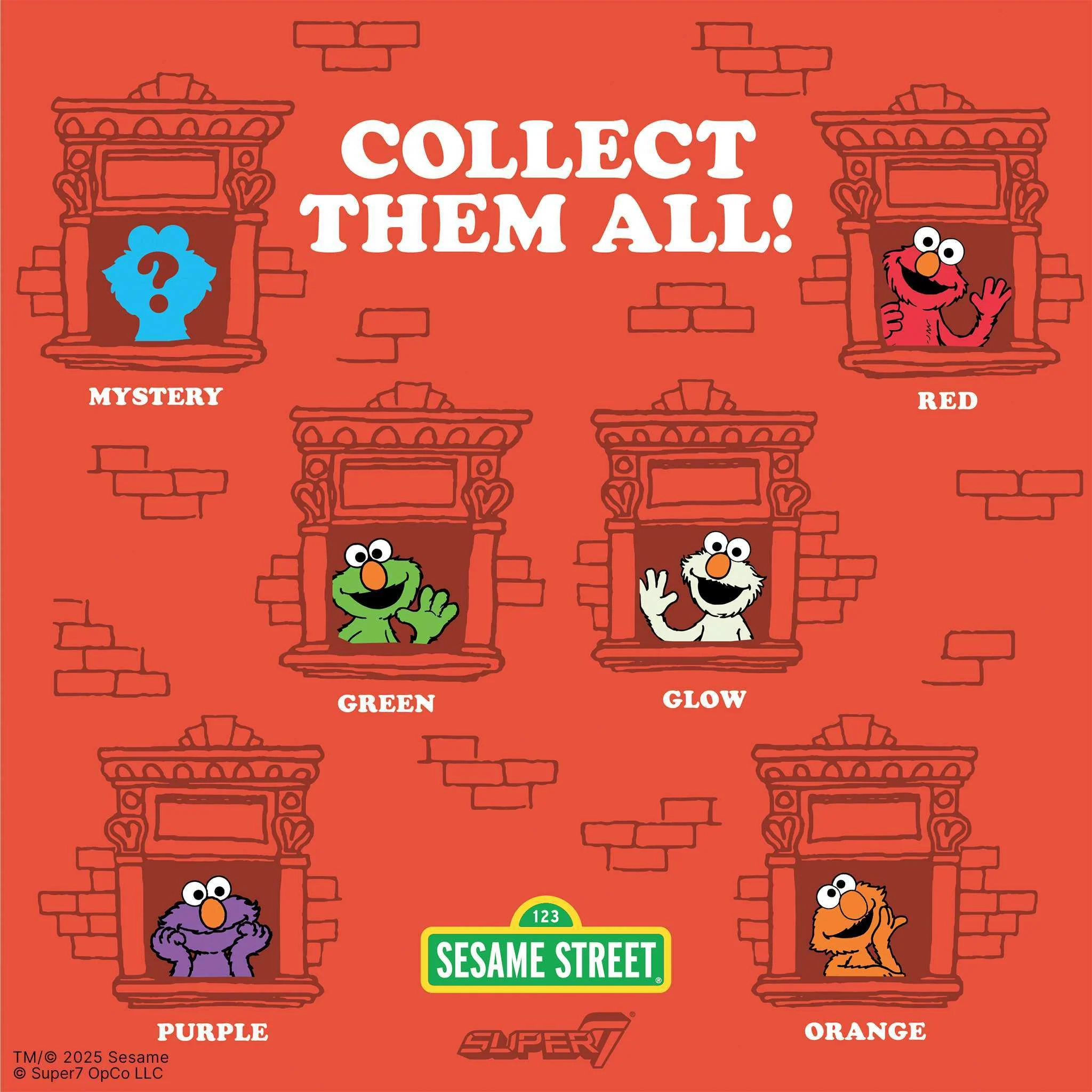 Sesame Street Blind Box Wave 04 - Elmo Individual Blind Box - Image 10
