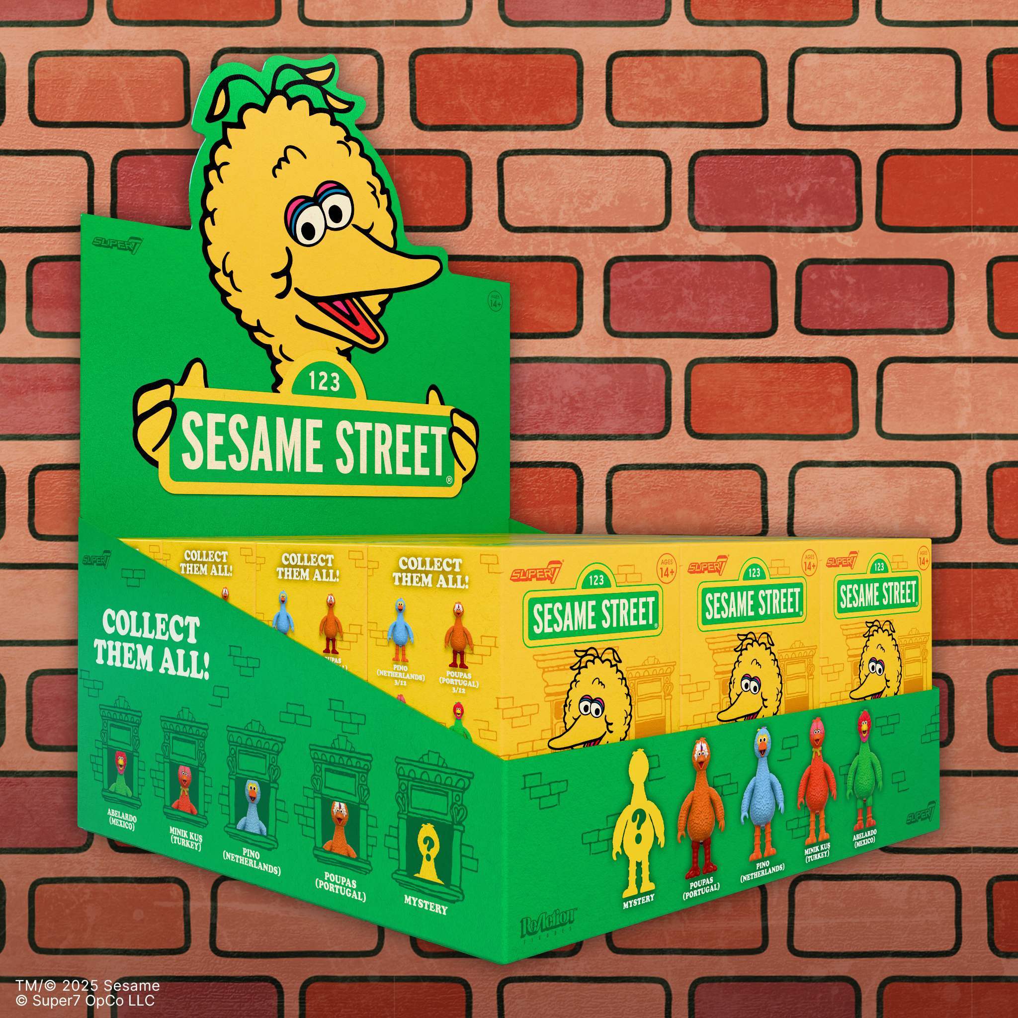 Sesame Street Blind Box Wave 05 (Big Birds From Around The World) - Blind Box Flat - Image 2