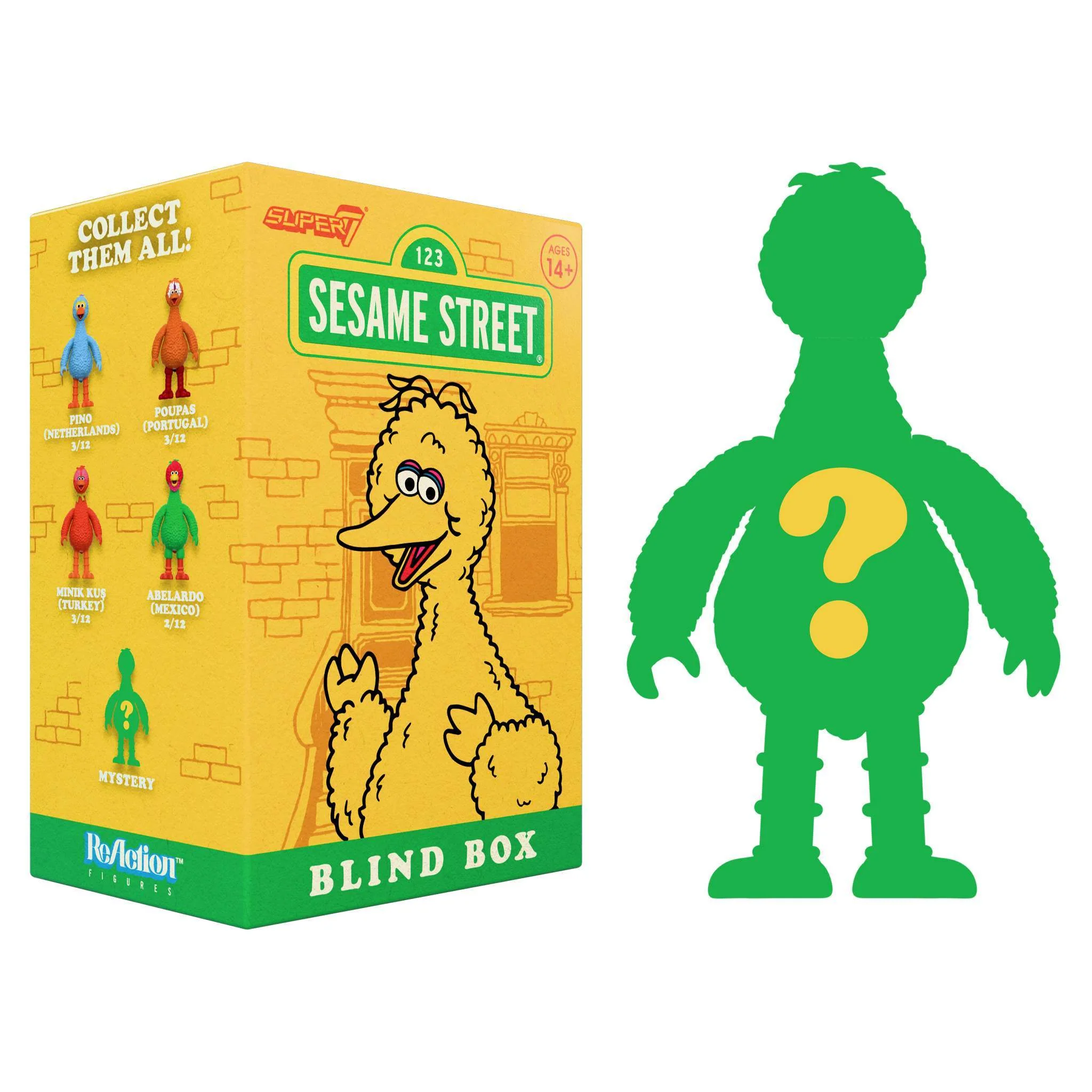 Sesame Street Blind Box Wave 05 (Big Birds From Around The World) - Blind Box Flat - Image 3