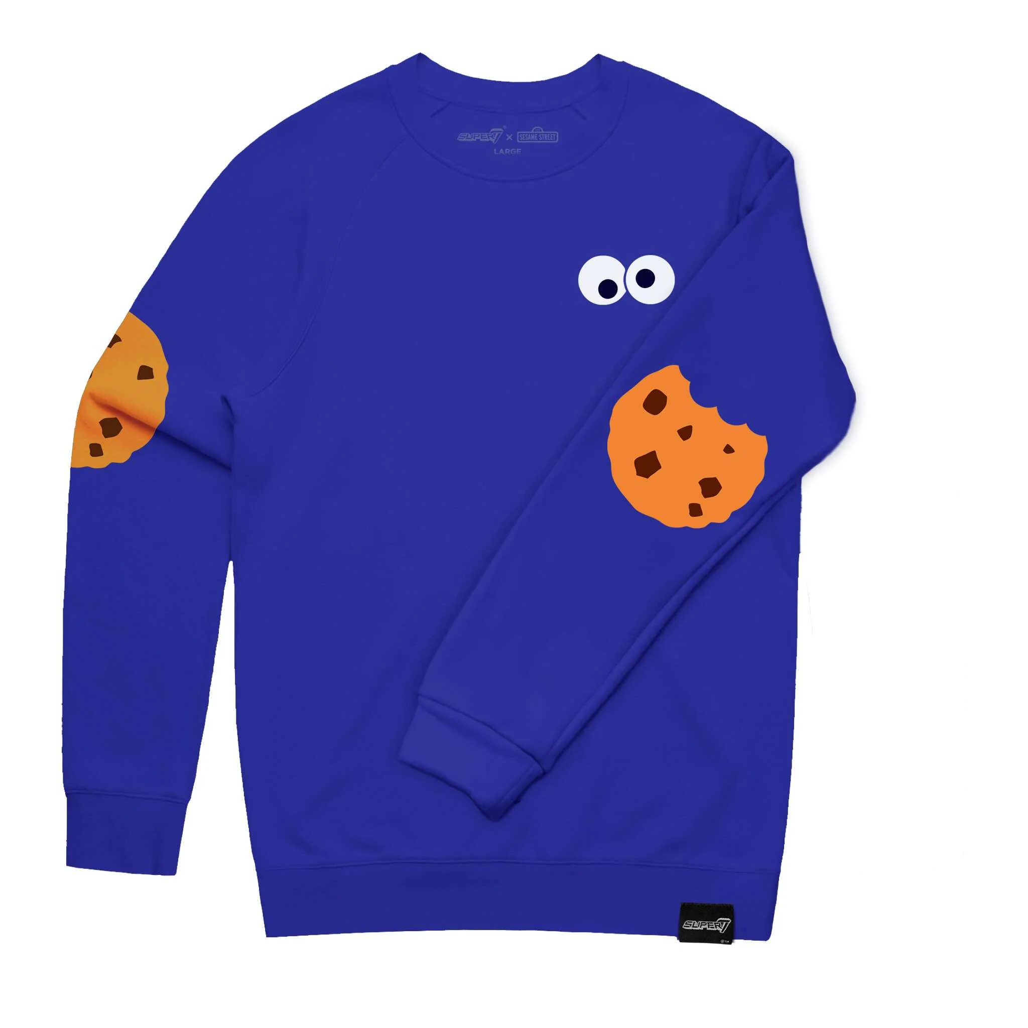 Sesame Street Crewneck Sweatshirt - Cookie Monster - Image 3